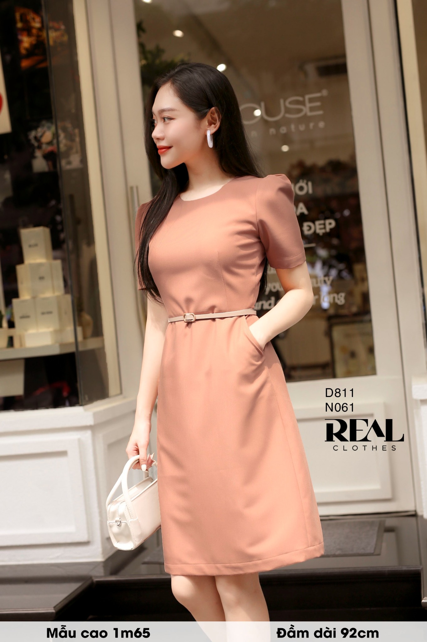 Đầm Mimi mocha FINAL SALE - size XS