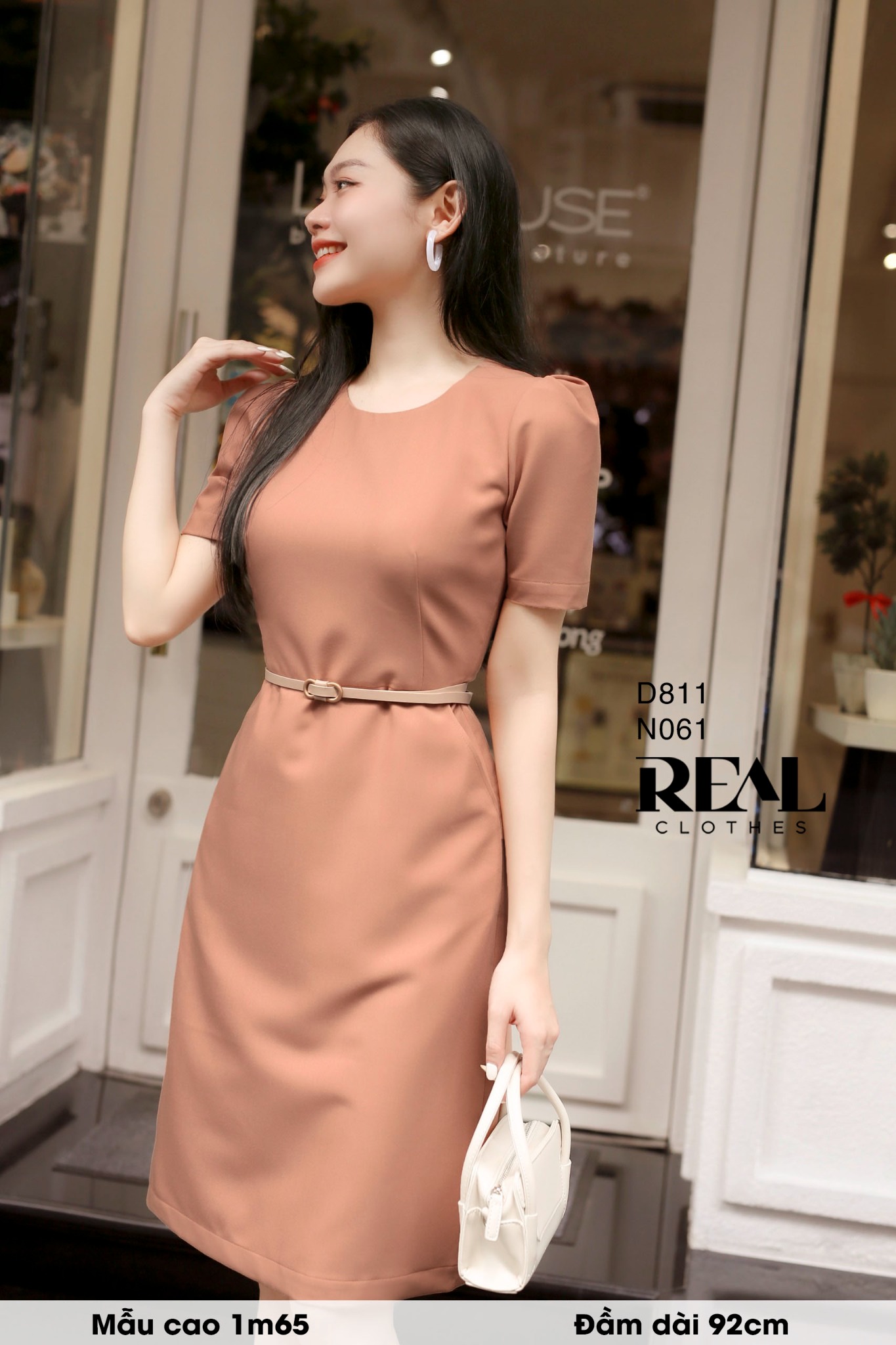 Đầm Mimi mocha FINAL SALE - size XS