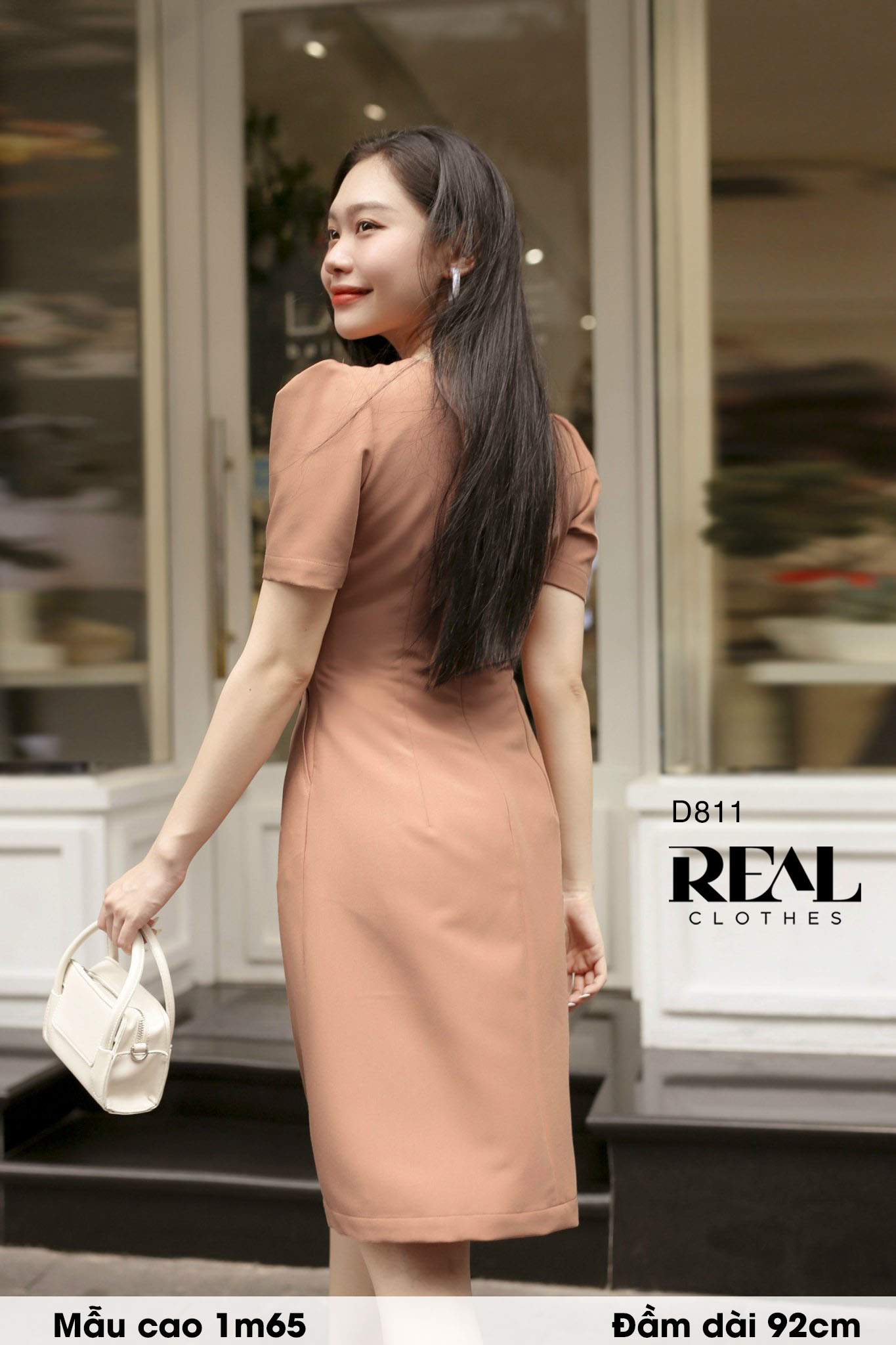 Đầm Mimi mocha FINAL SALE - size XS