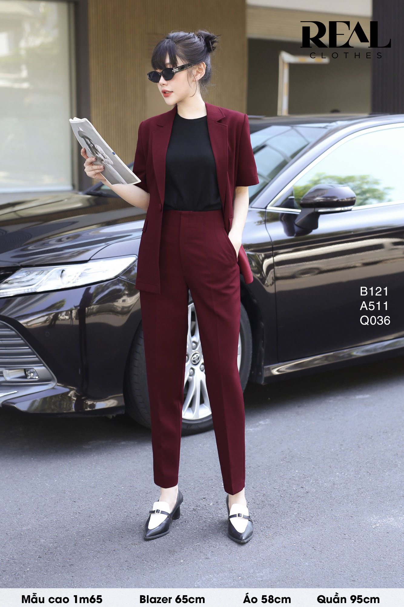 Quần Tokyo cindy đỏ đô