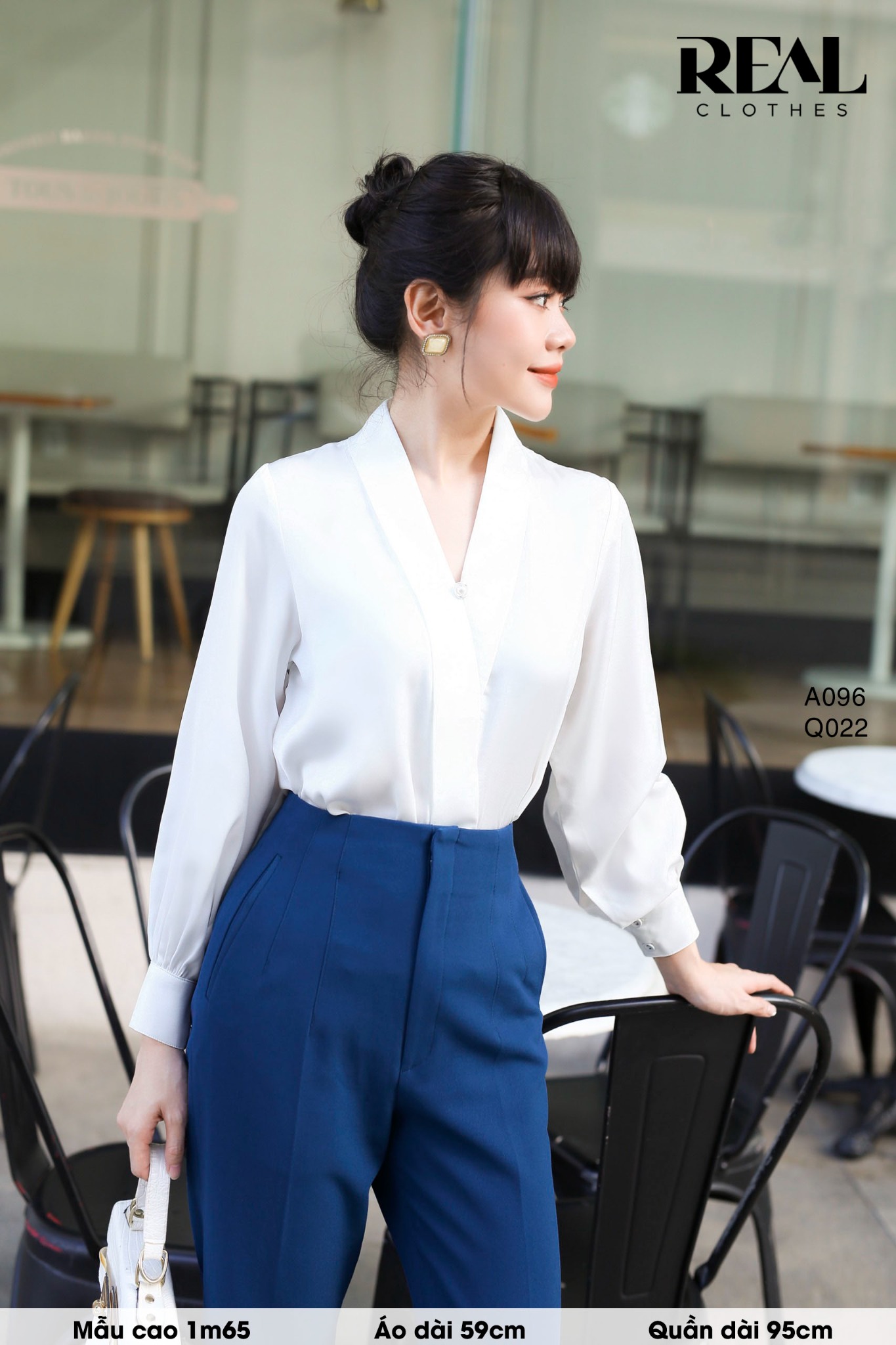 Quần Tokyo cindy xanh cổ vịt