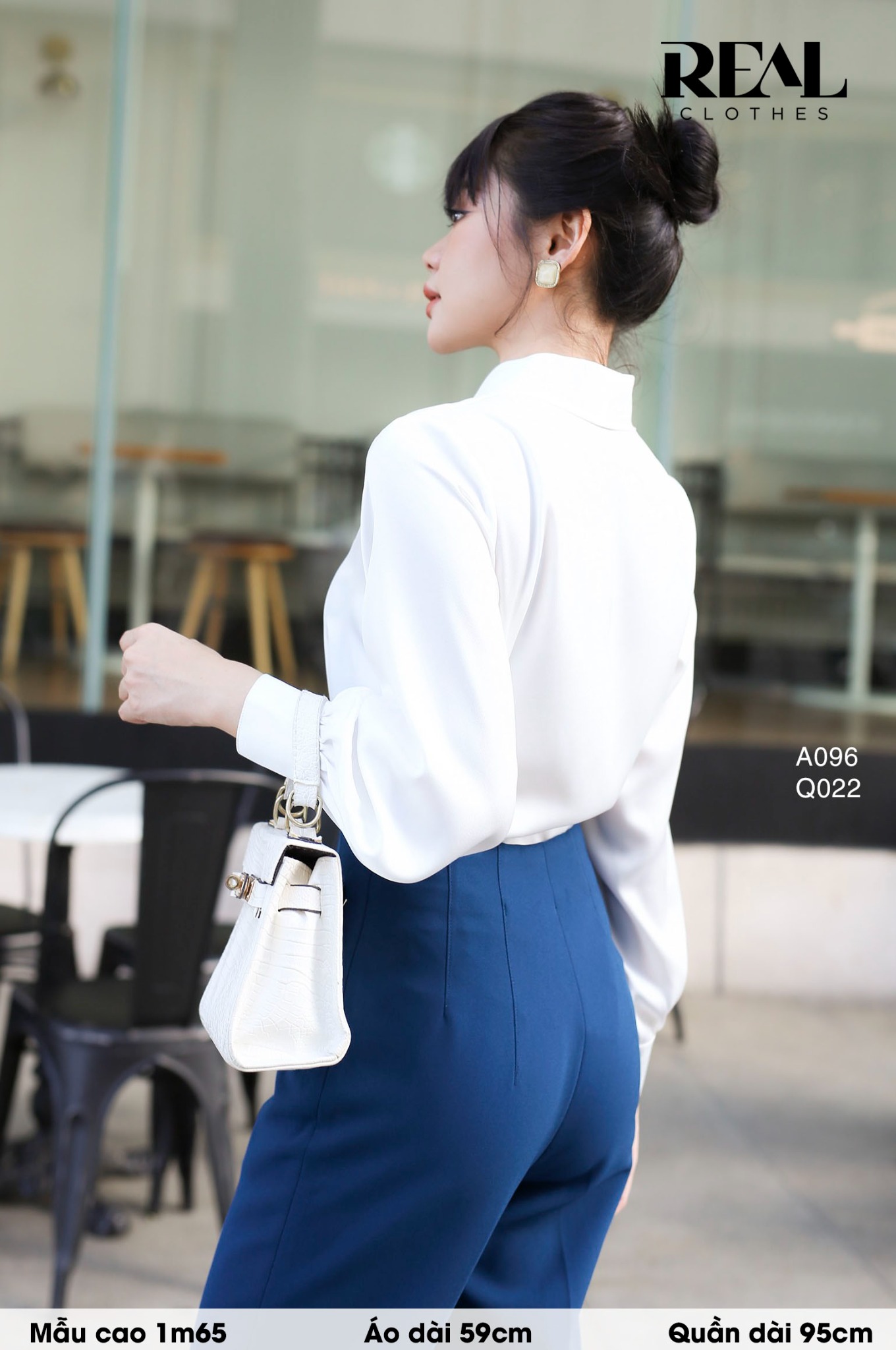 Quần Tokyo cindy xanh cổ vịt