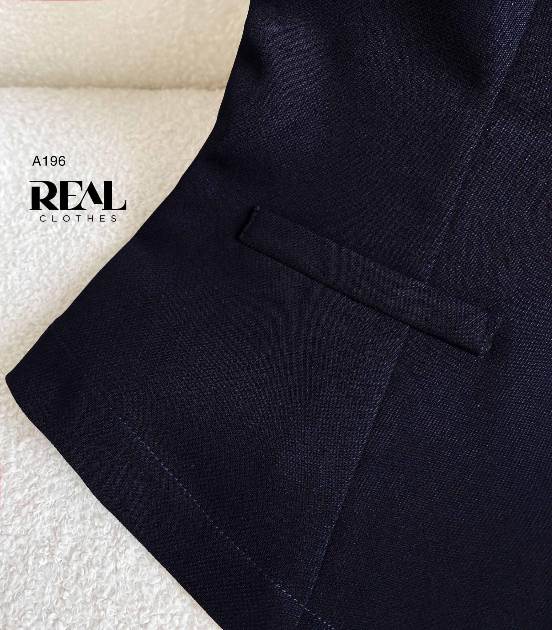 Áo kiểu ghile xanh đen