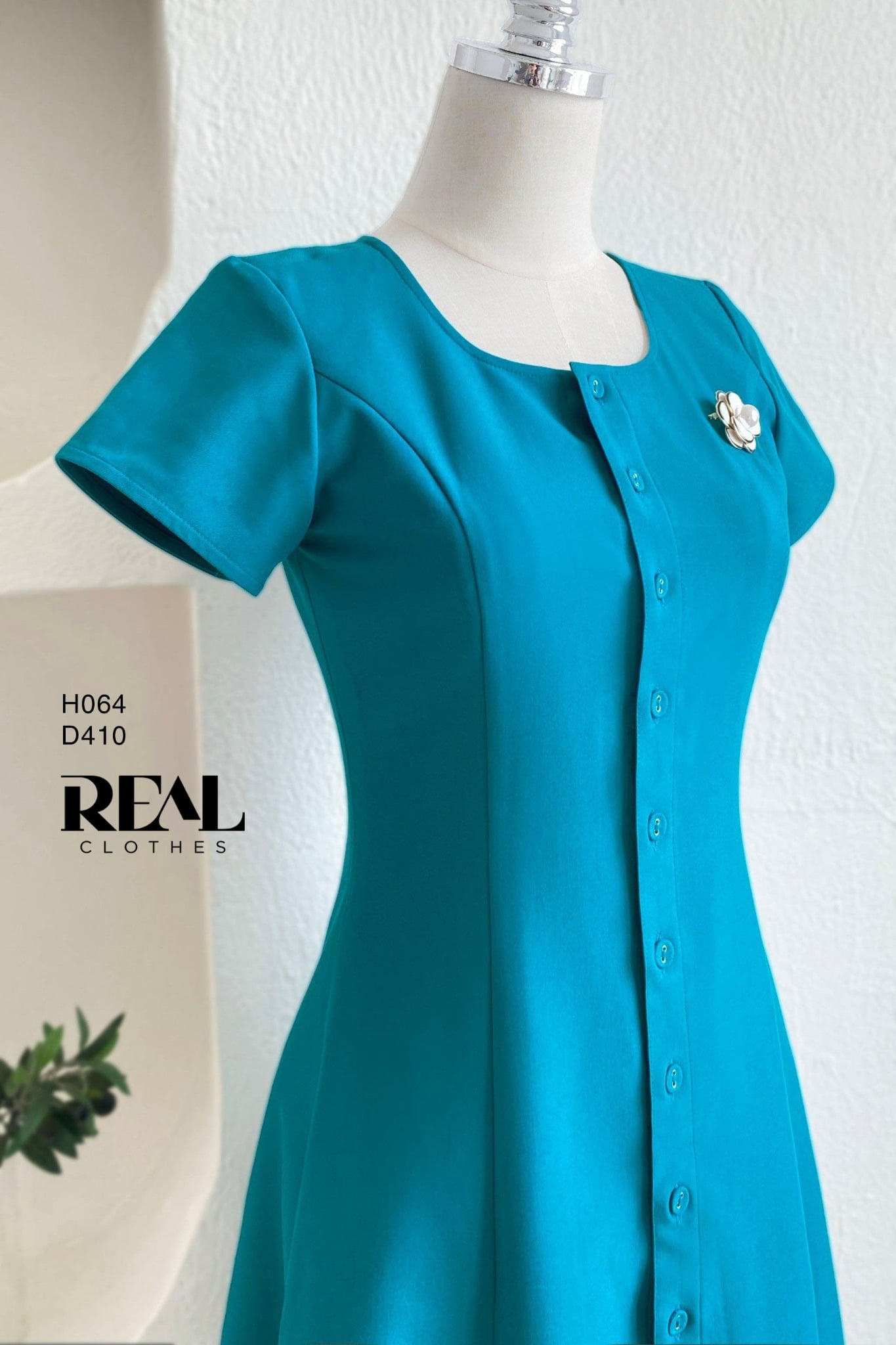 Đầm 8 mảnh cổ tròn XCV 100 SALE