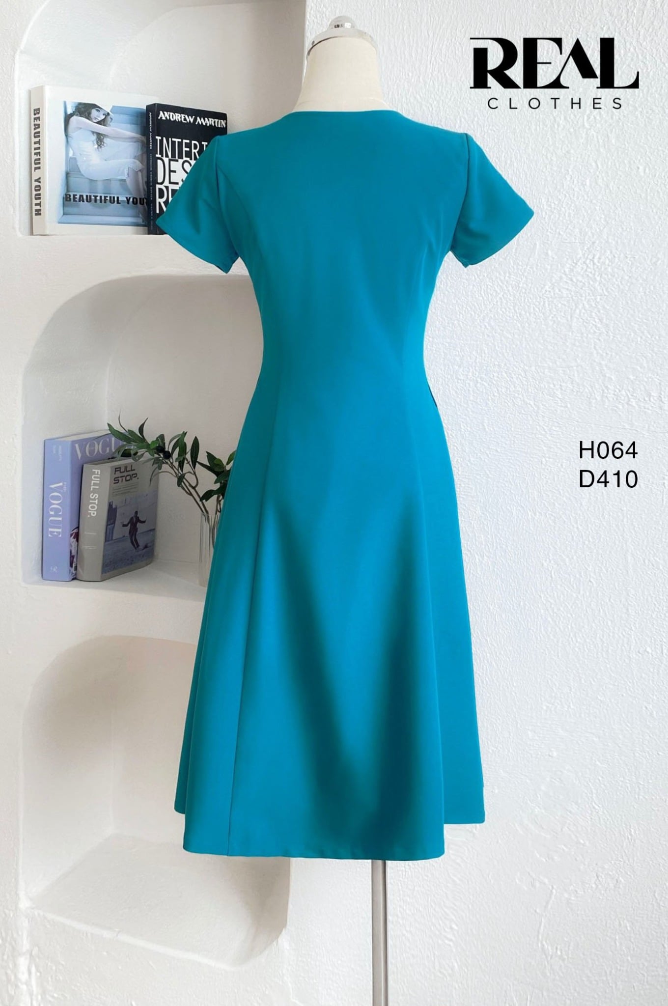 Đầm 8 mảnh cổ tròn XCV 100 SALE