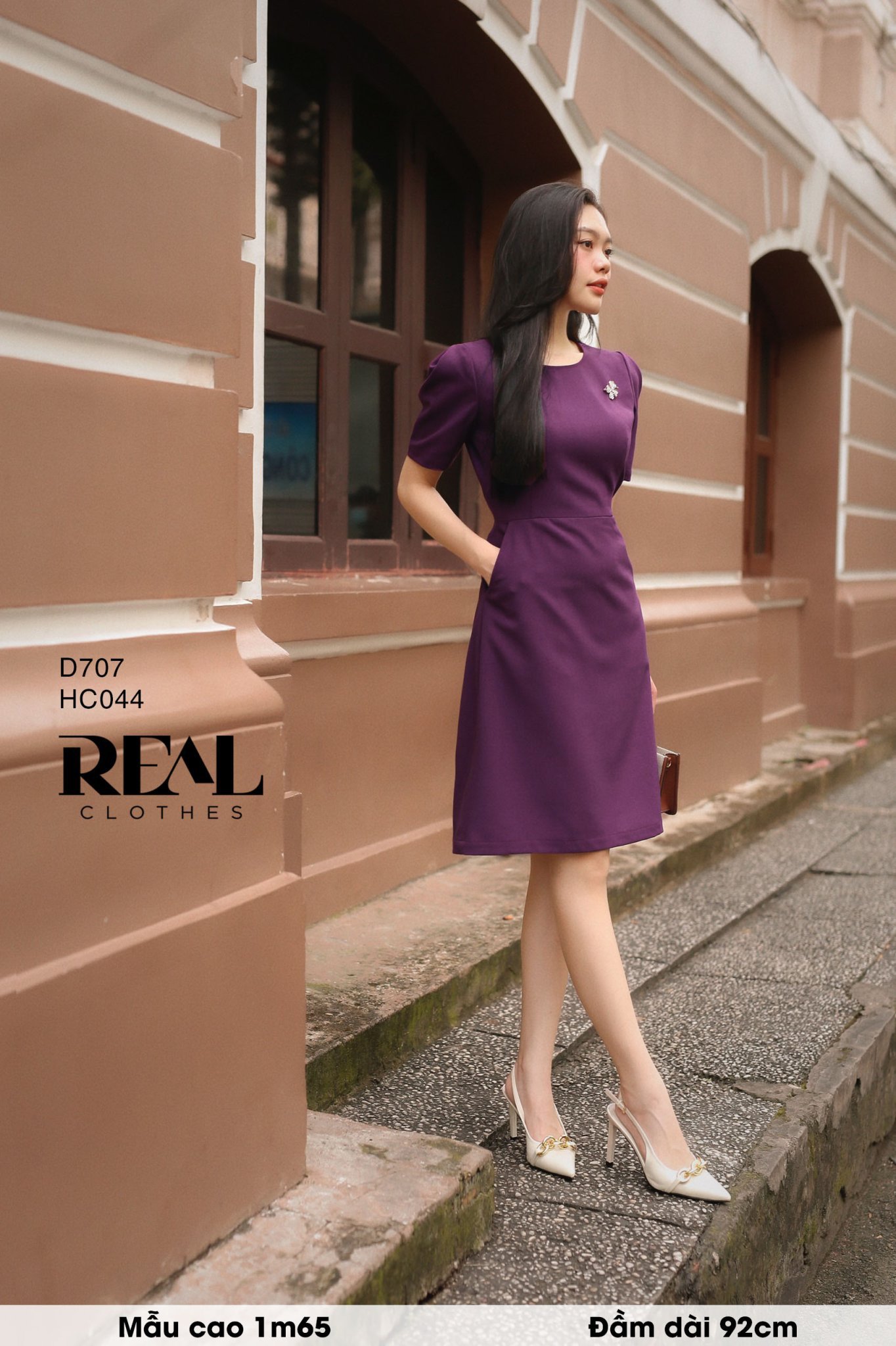 Đầm Mimi tím size XS - FINAL SALE