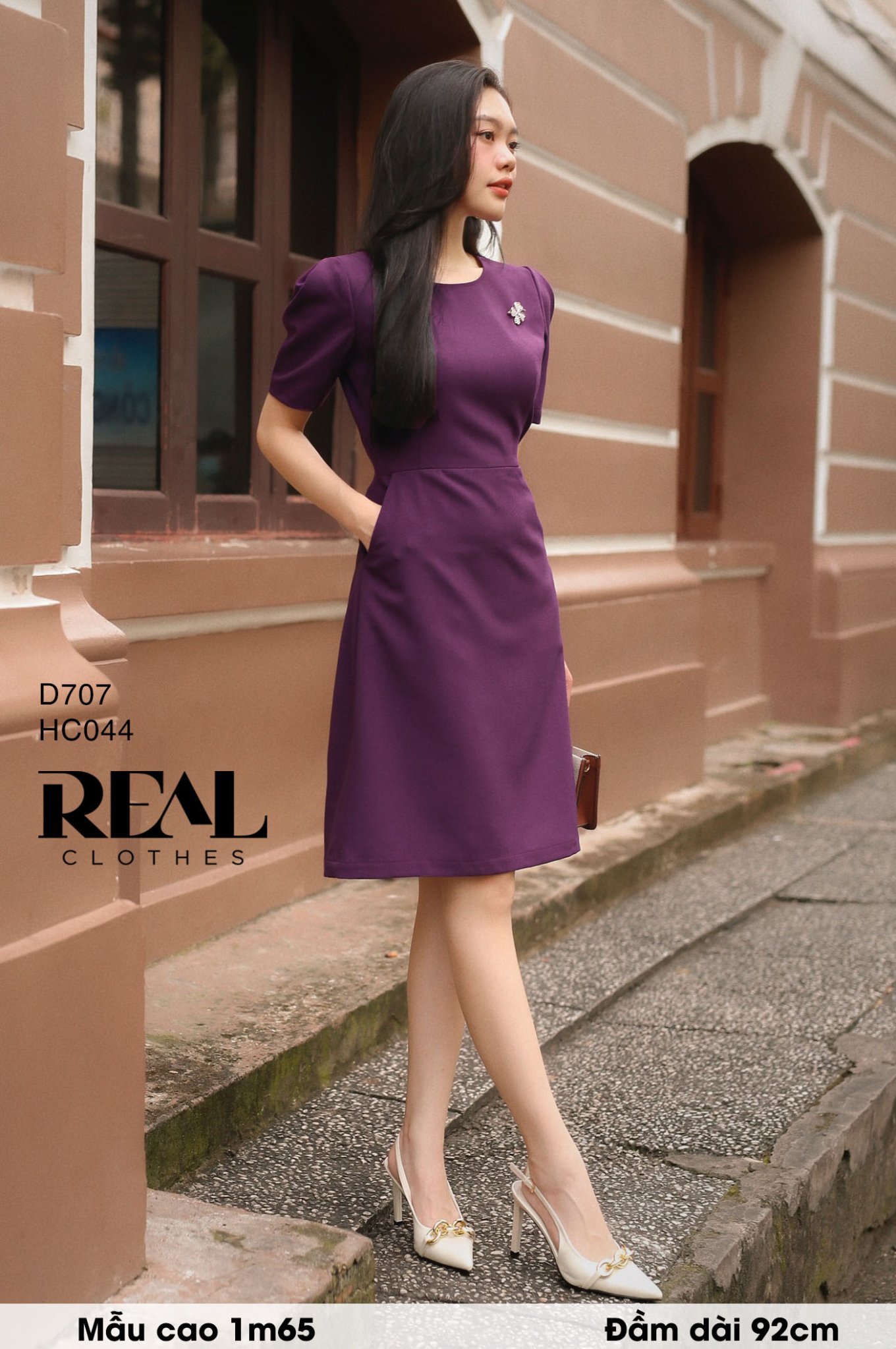 Đầm Mimi tím size XS - FINAL SALE