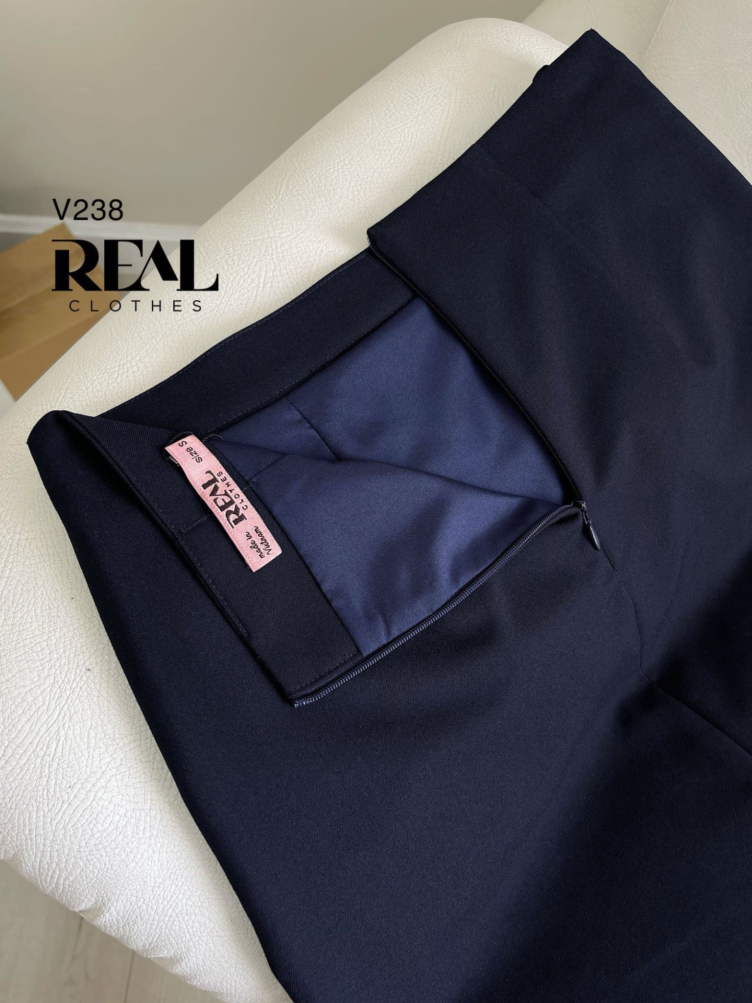 Váy Office xanh đen