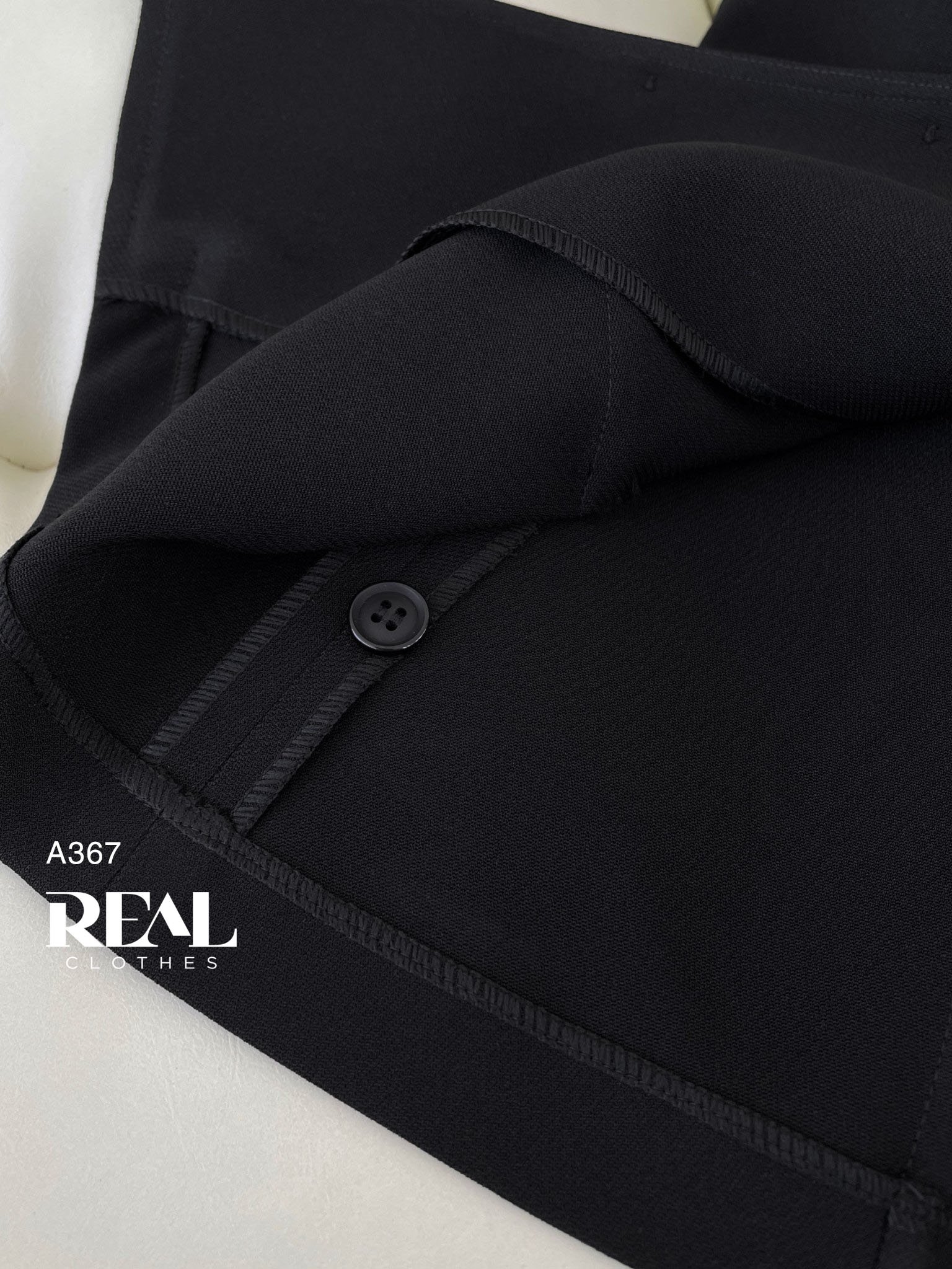 Áo kiểu ghile đen