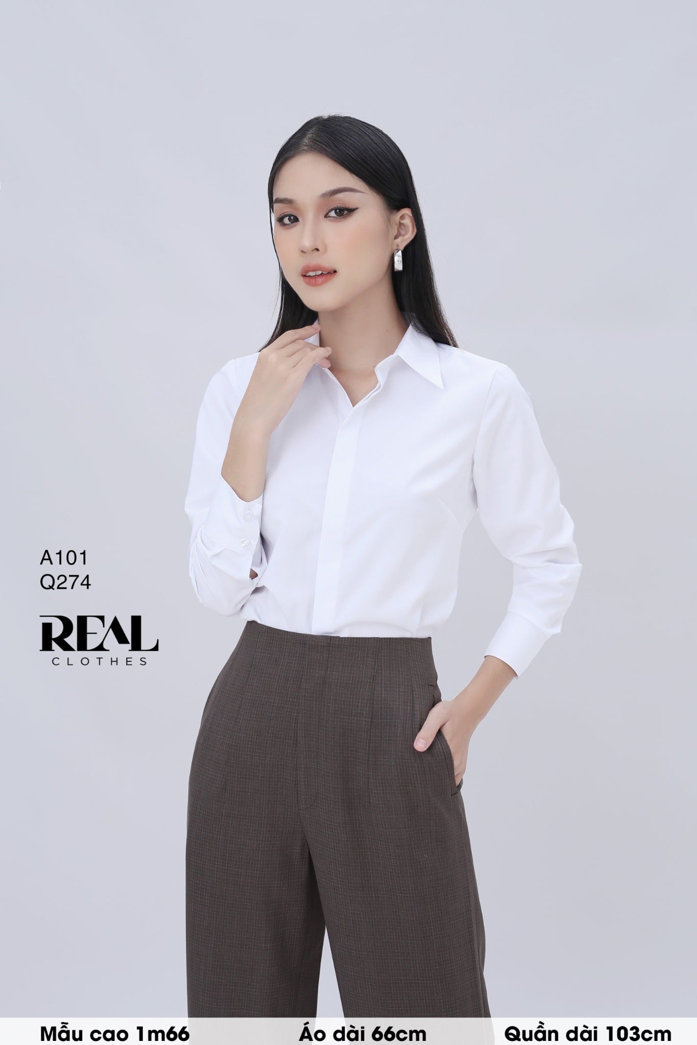 Sơ mi Office trắng