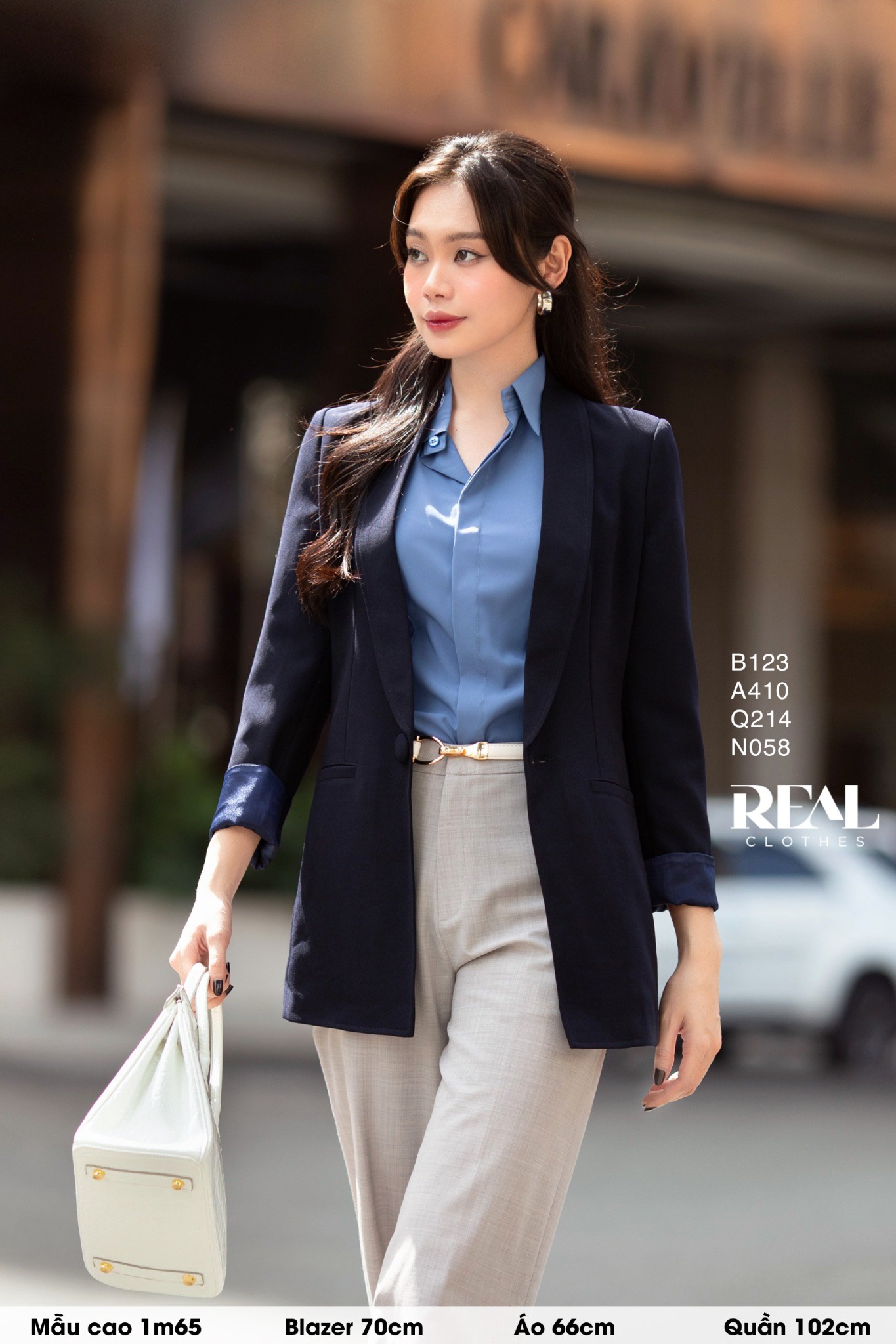 Blazer HQ xanh đen