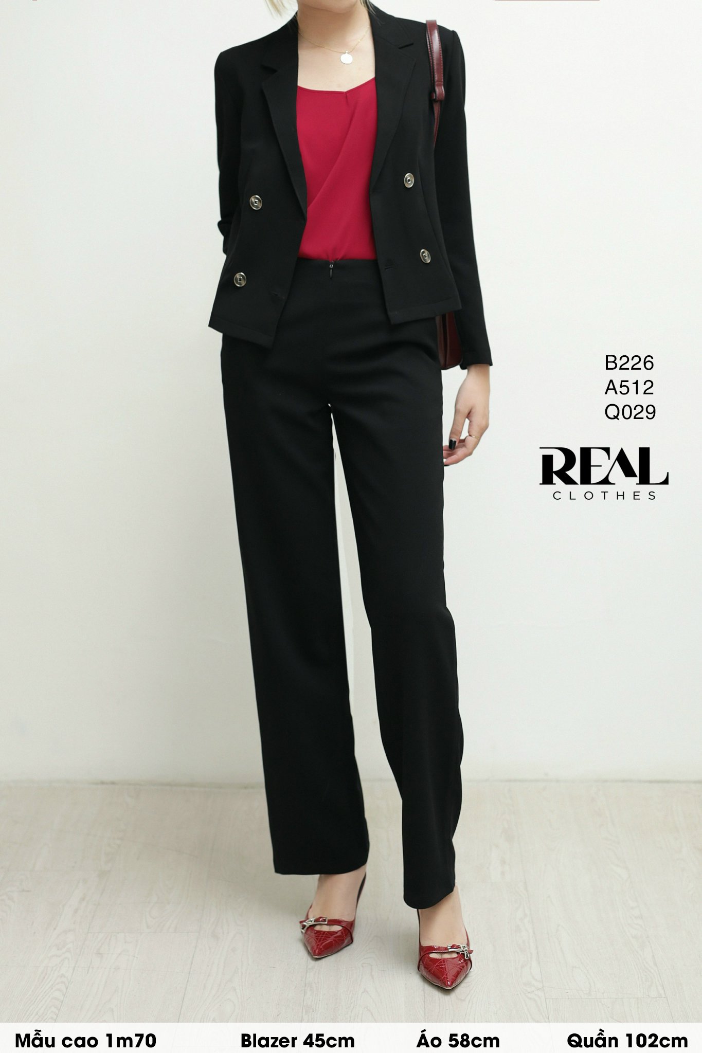 Blazer Lisa cindy đen SALE