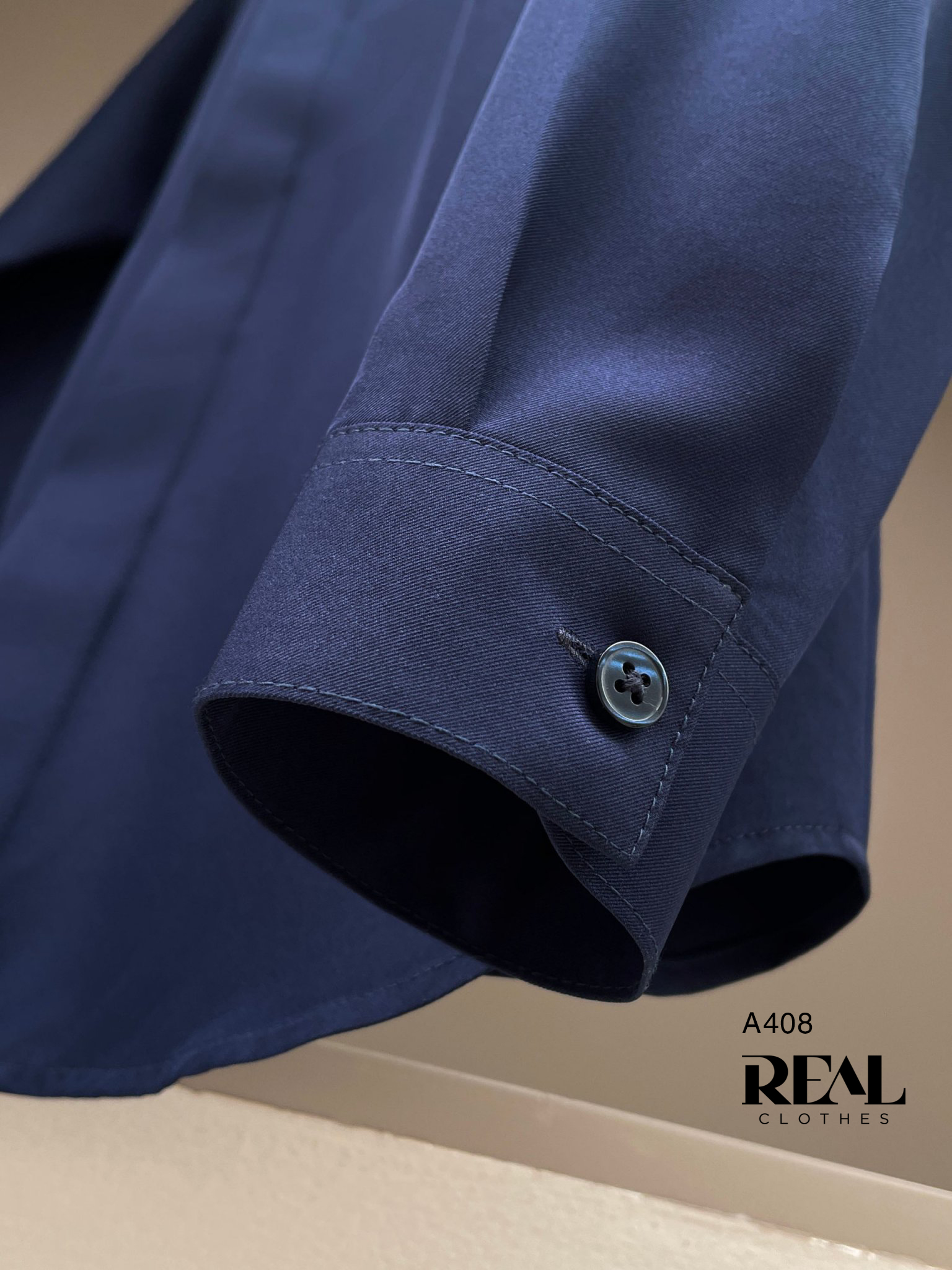 Sơ mi cổ Đức xanh đen SALE