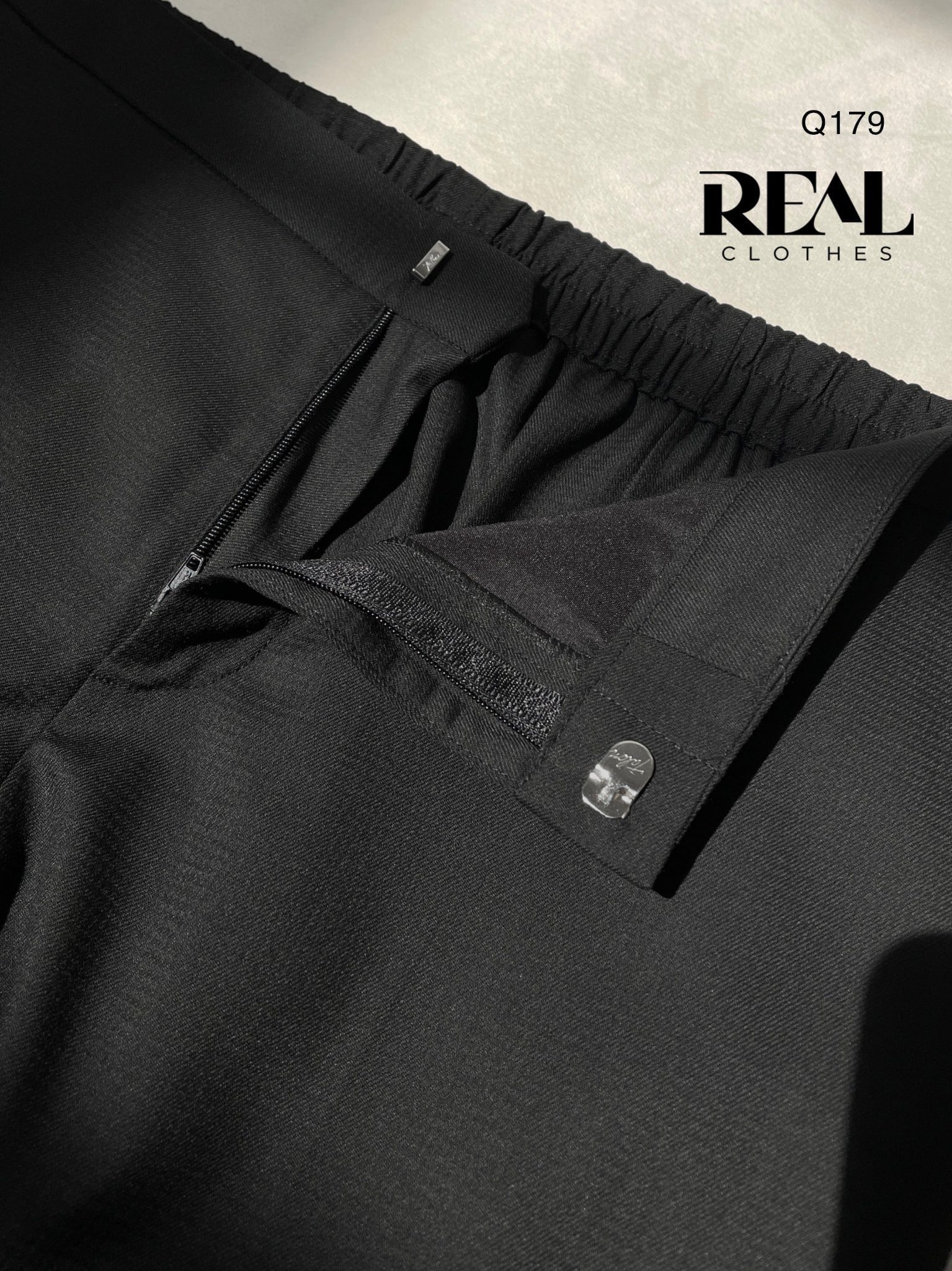 Quần lưng thun đen MỚI SALE - size XS