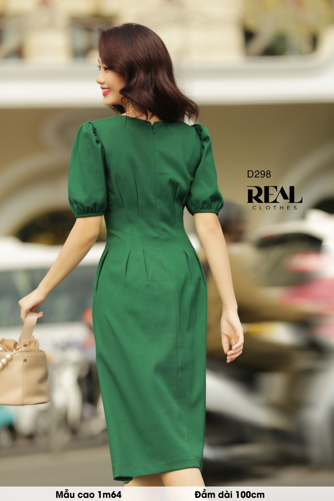 Đầm Macy xanh lá SALE