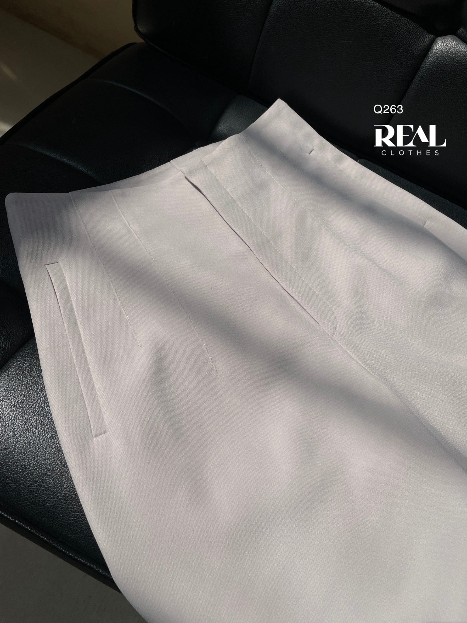 Quần suông Tokyo kem