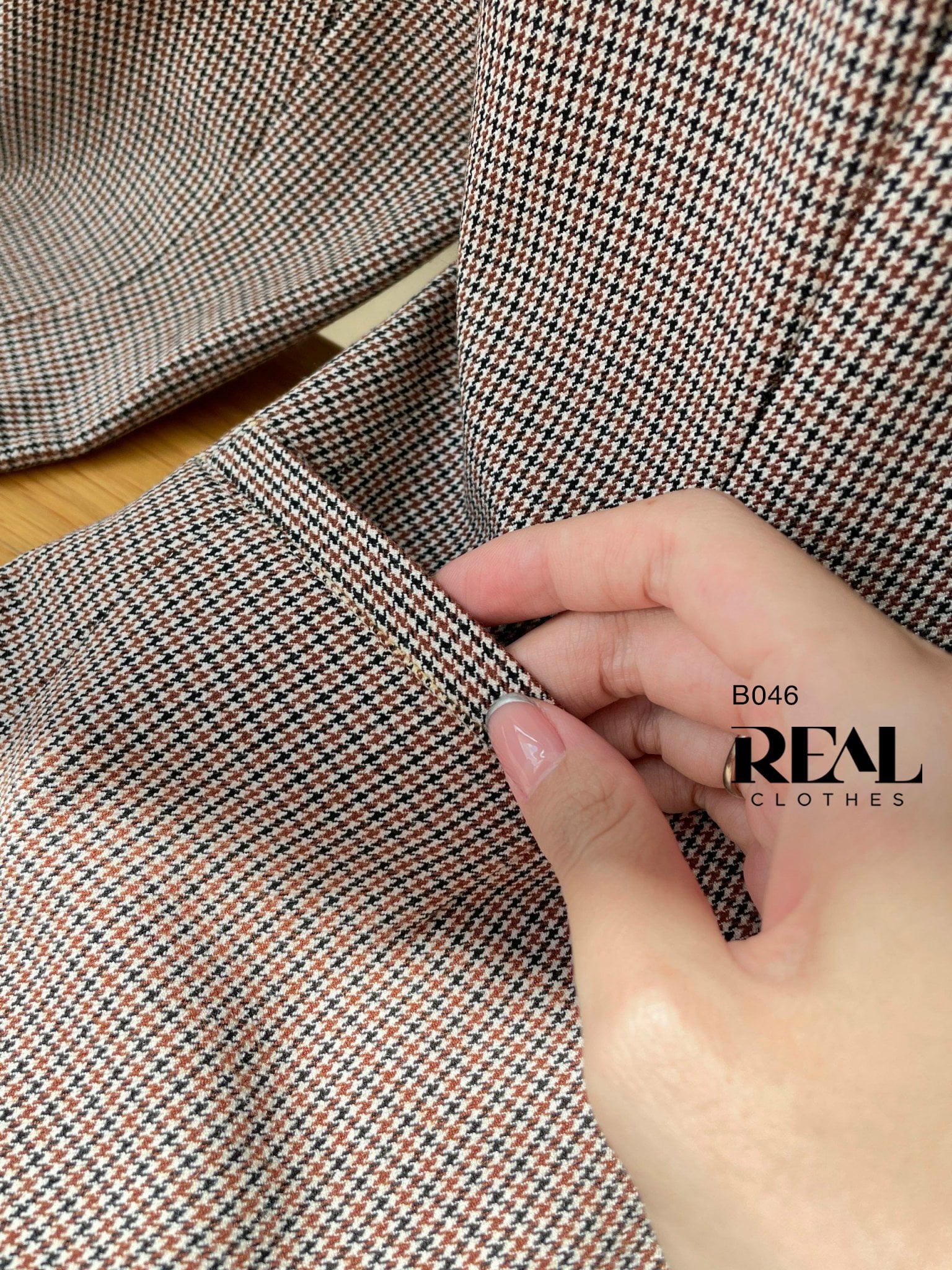 Blazer Office zigzag nâu SALE