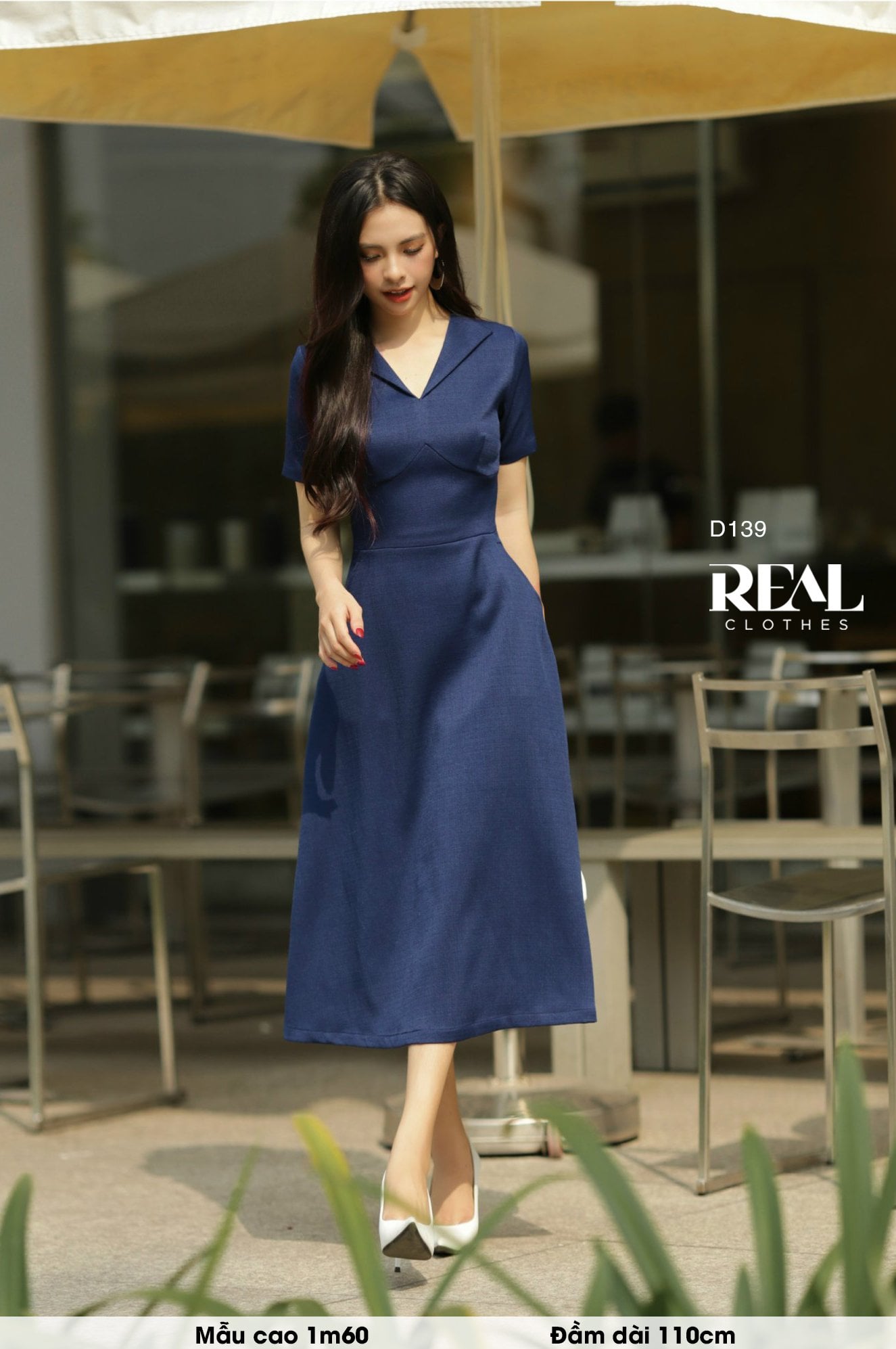 Đầm cúp ngực midi