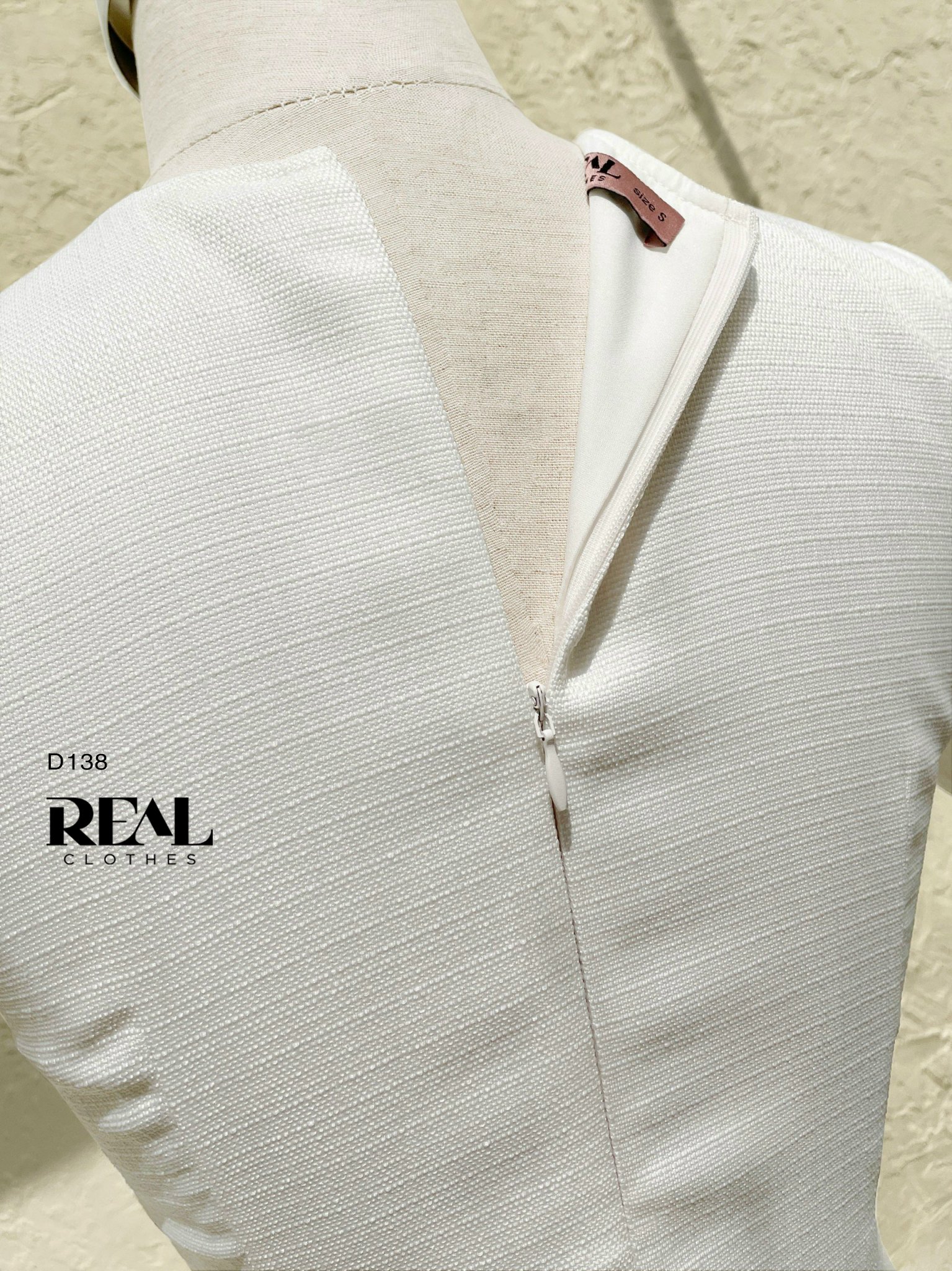 Đầm cúp ngực midi trắng