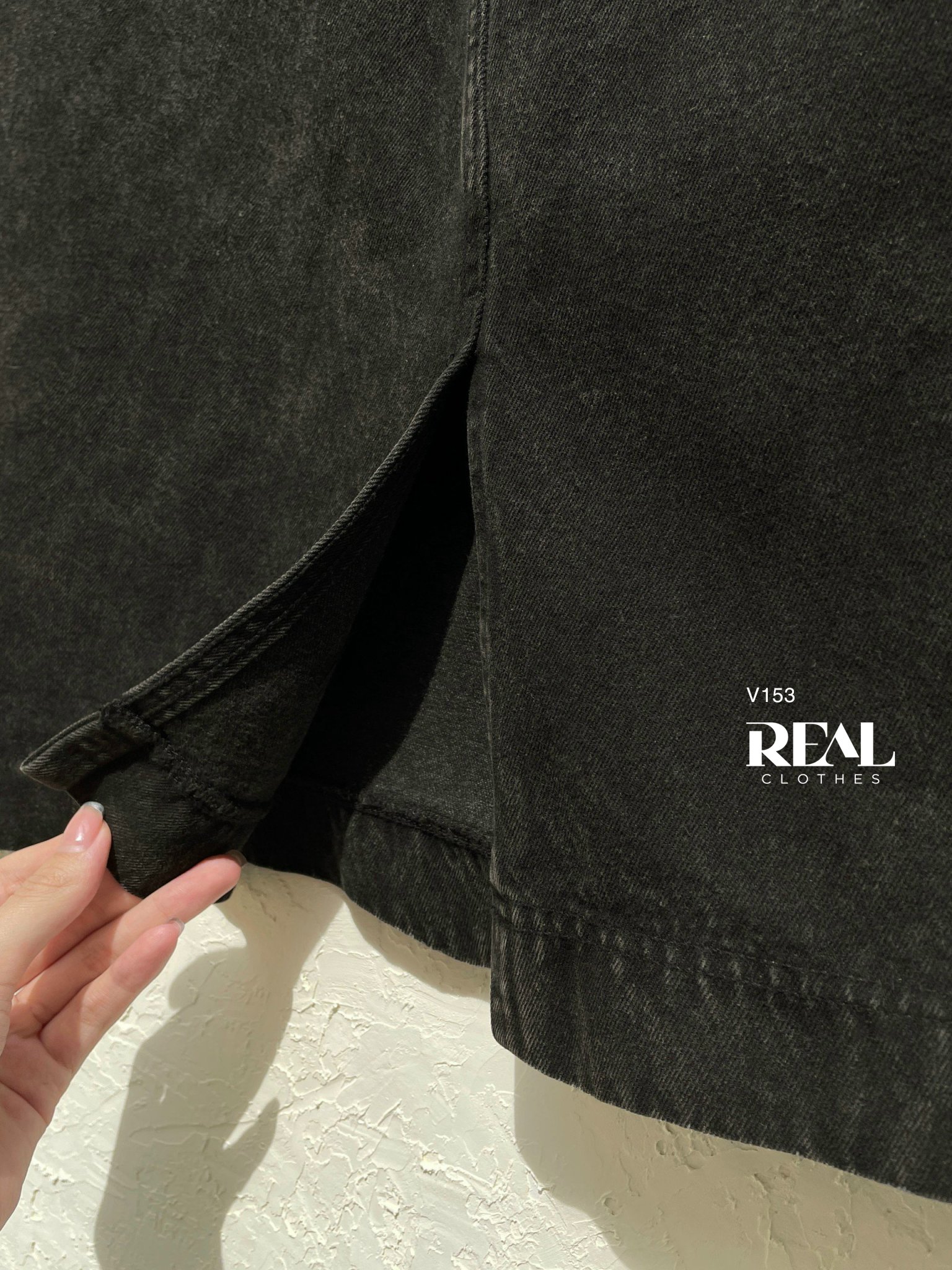 Váy Jeans xám SALE