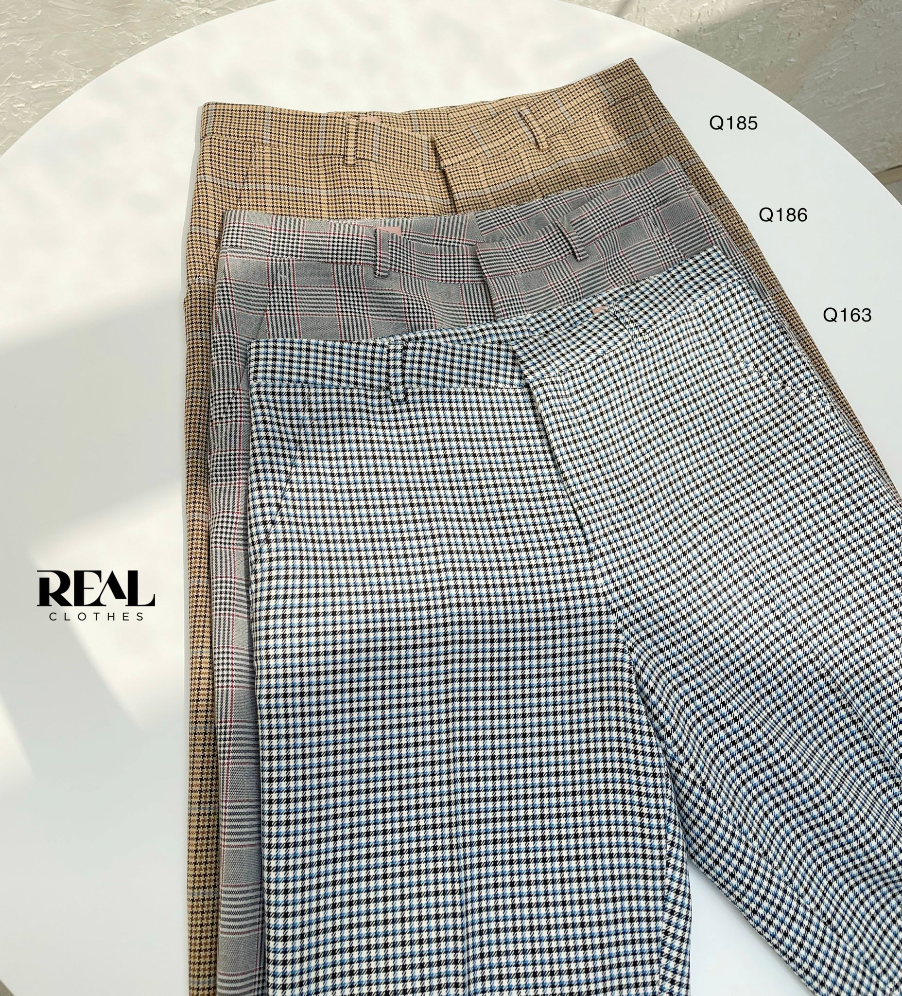 Quần ống đứng caro SALE