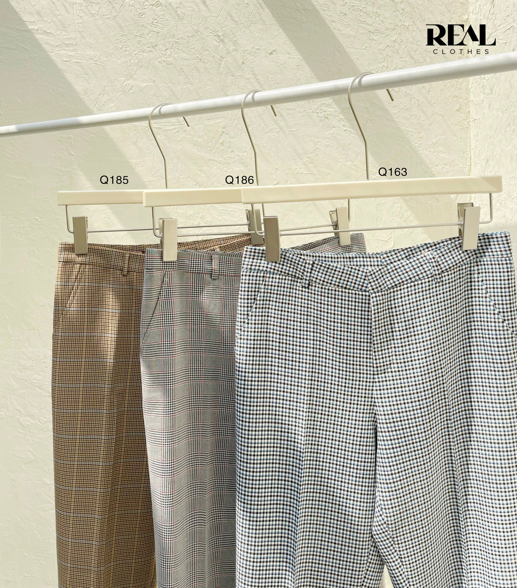 Quần ống đứng caro SALE