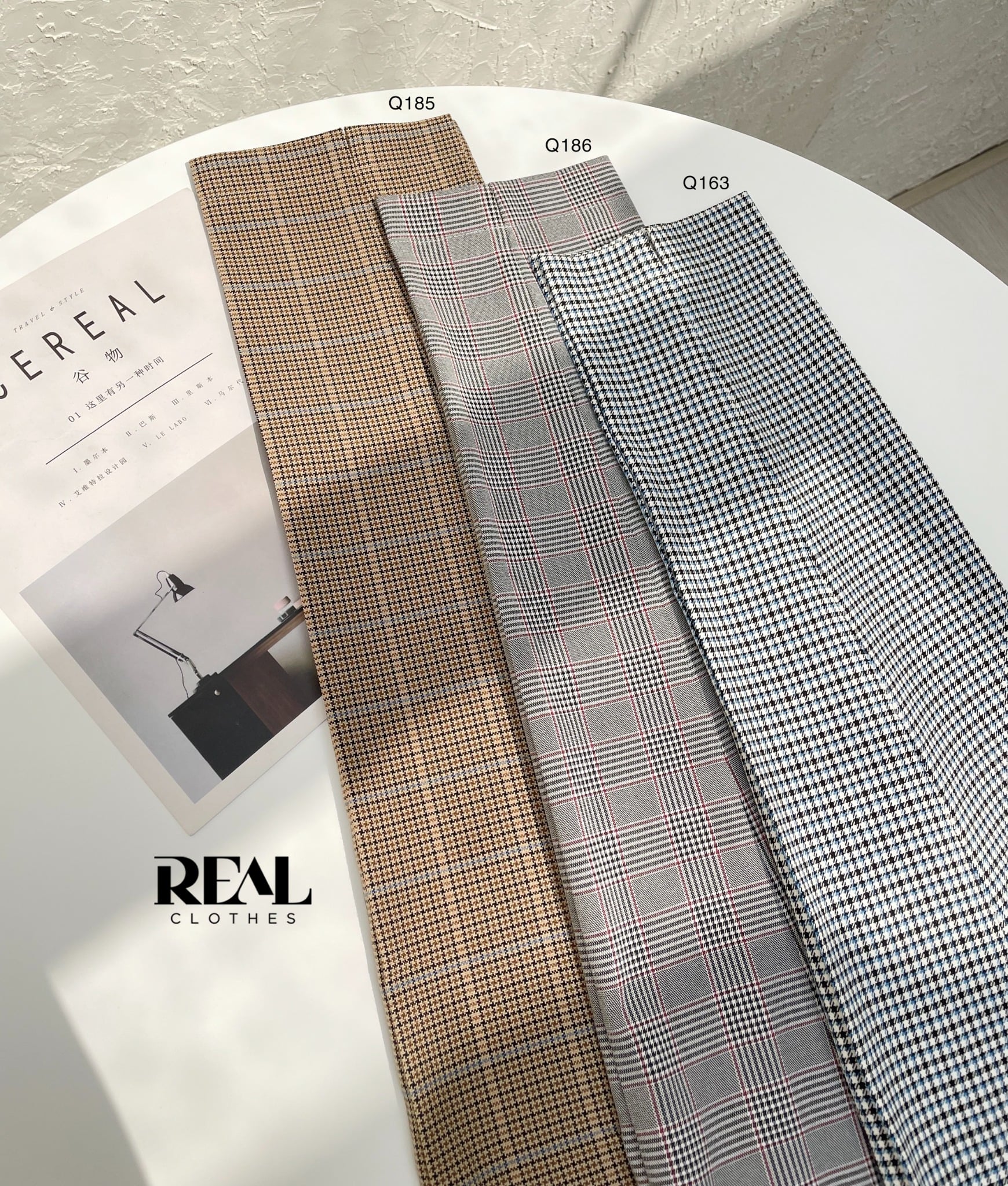 Quần ống đứng caro SALE