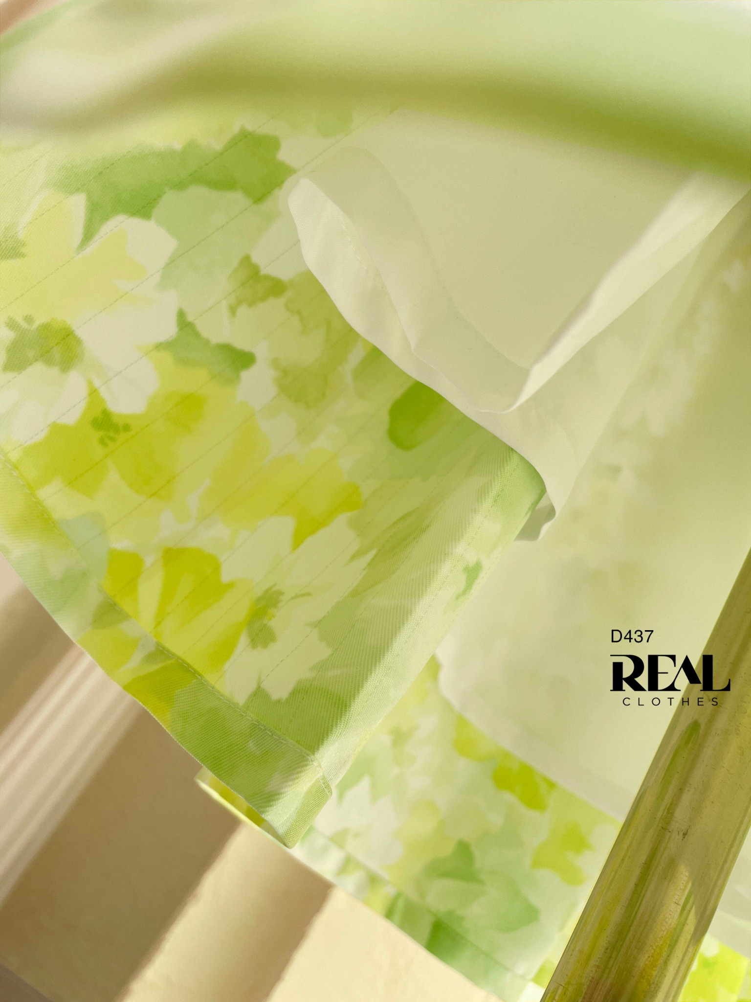 Đầm Ngọc Lan hoa xanh SALE - size S