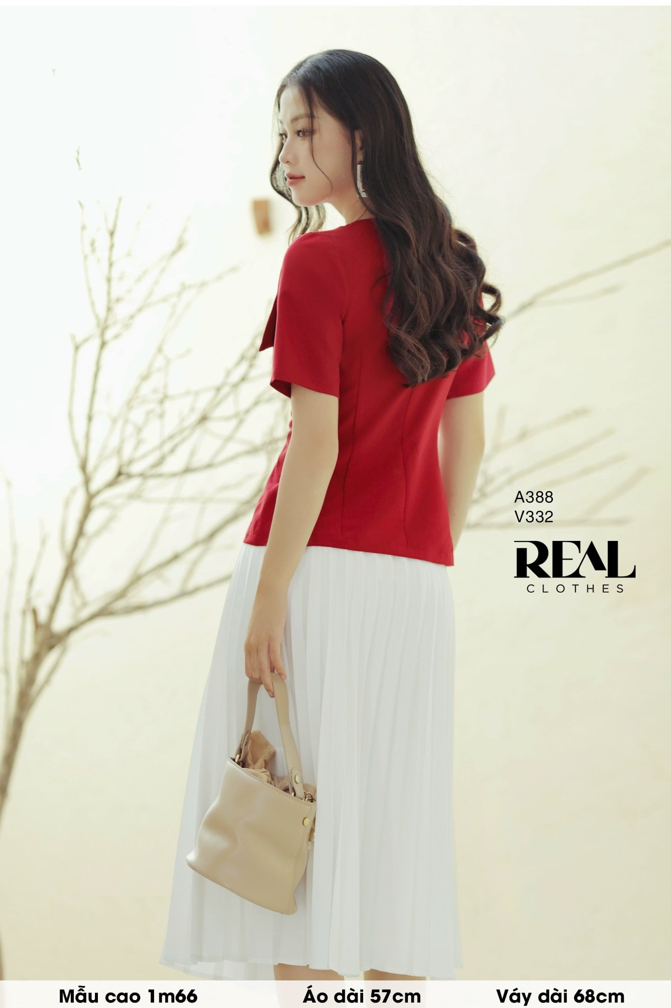 Áo Spring đỏ FINAL SALE