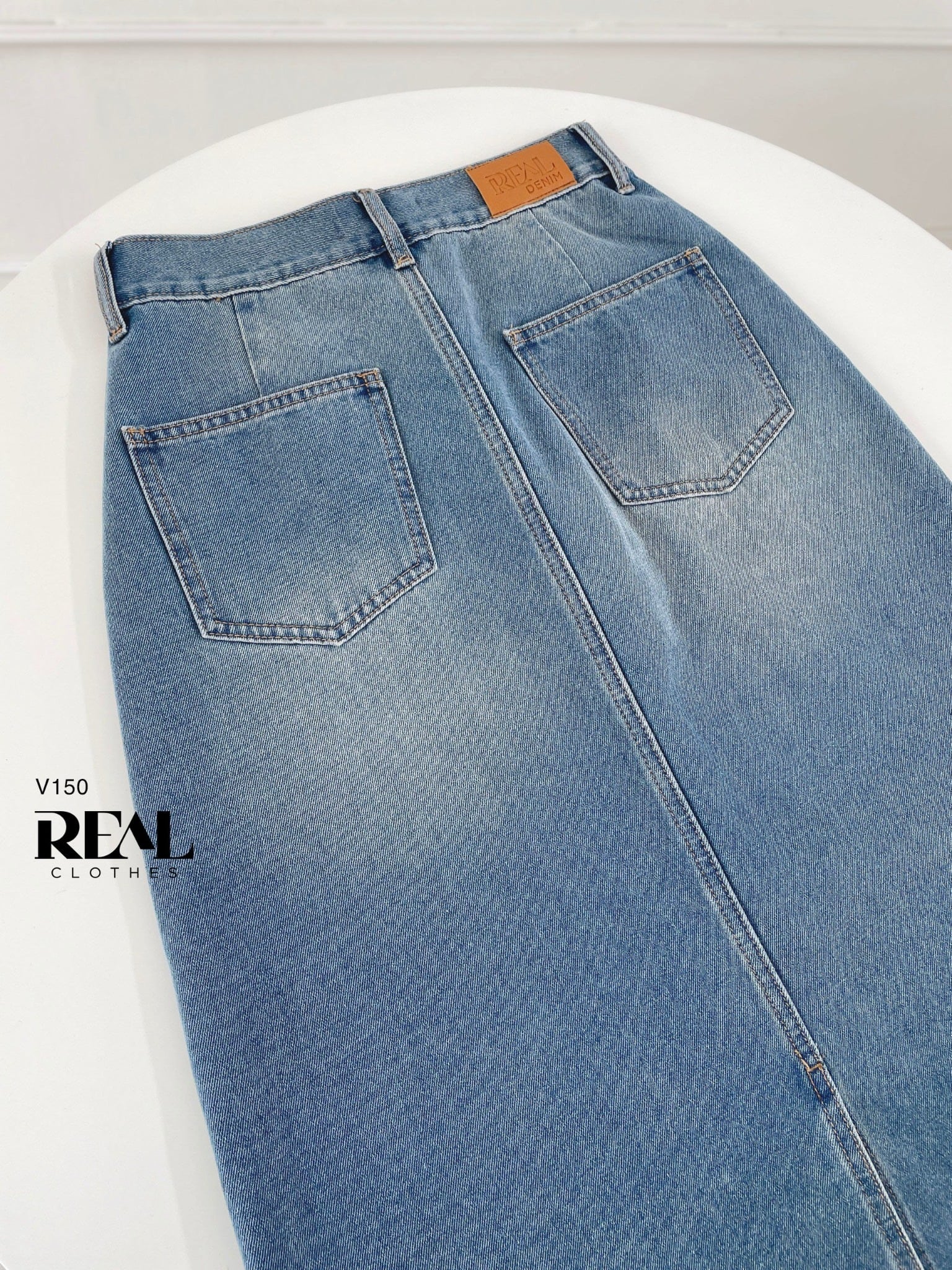 Váy Jeans xanh nhạt