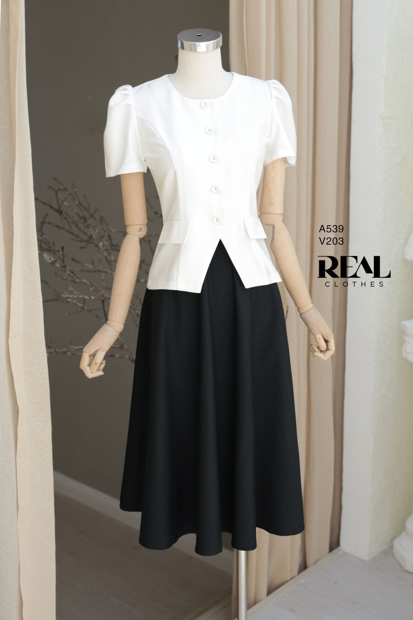 Áo Lotus trắng SALE