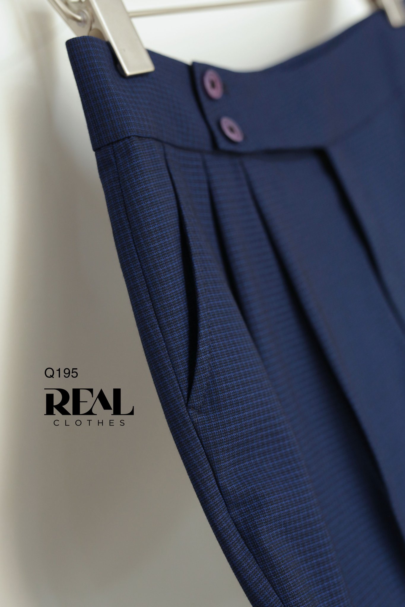 Quần Sakura ô vuông xanh SALE