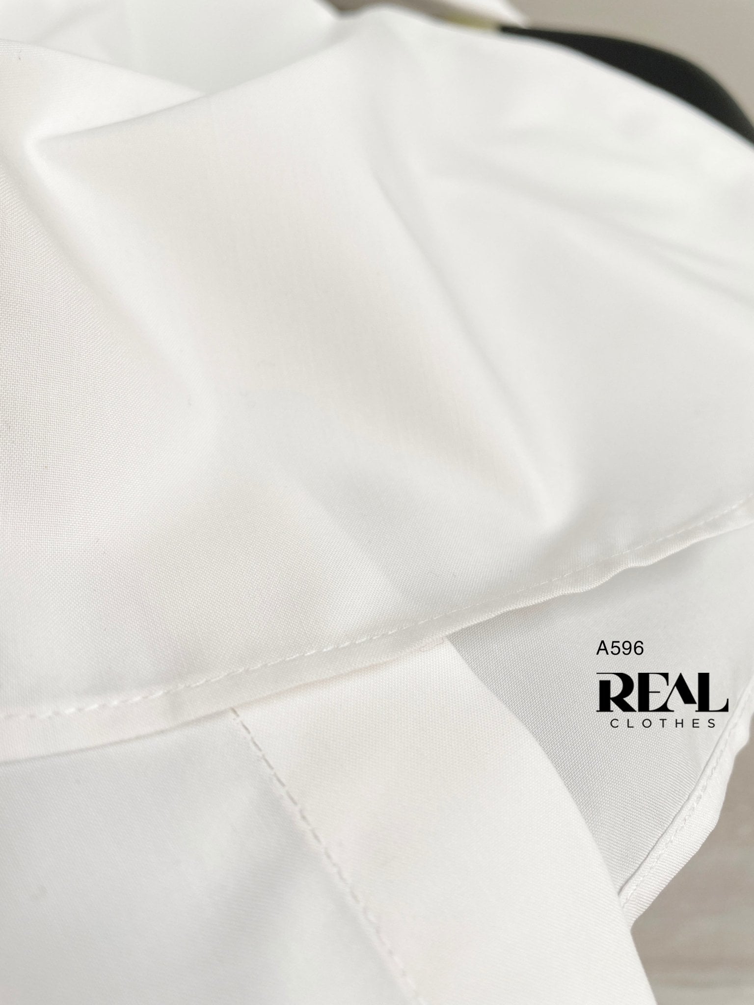 Sơ mi lụa sồi trắng tay dài