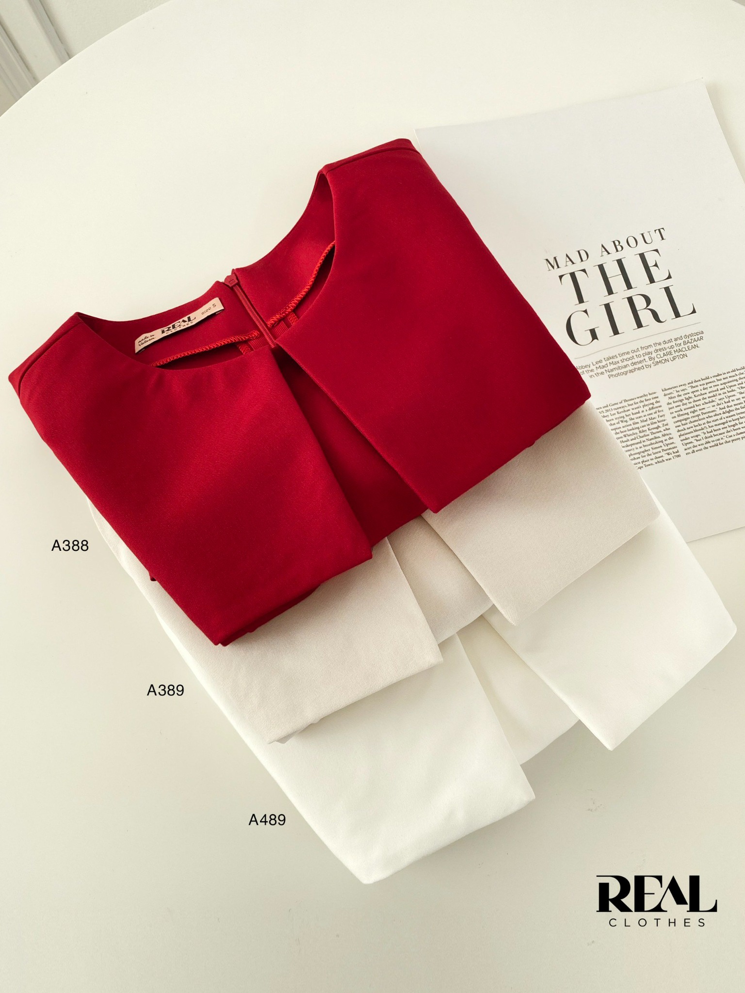 Áo Spring đỏ FINAL SALE