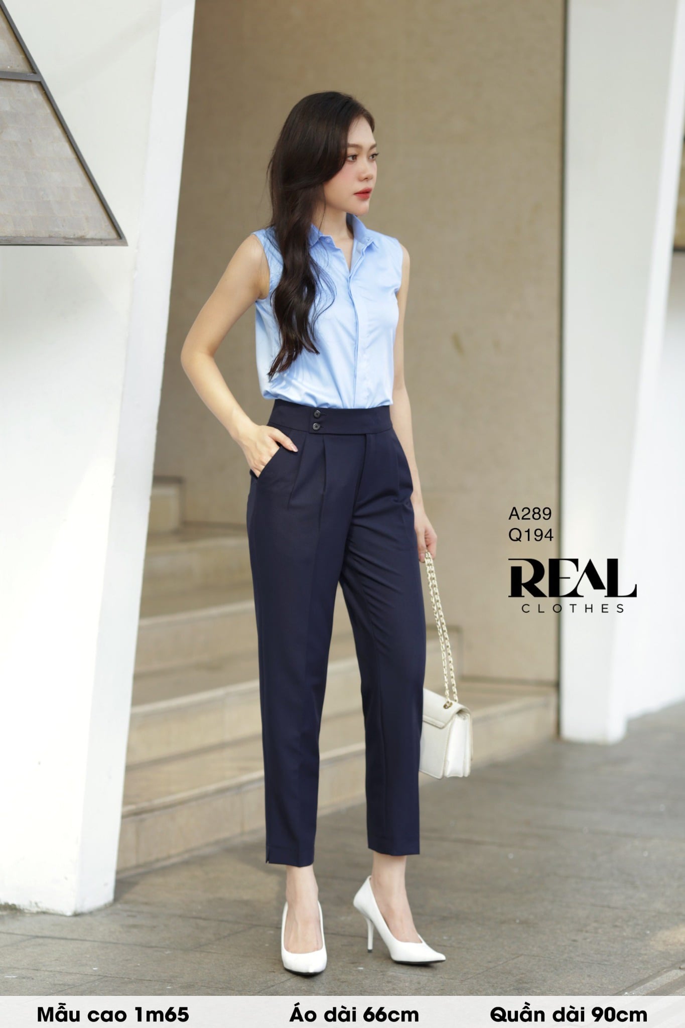 Quần Sakura xanh đen