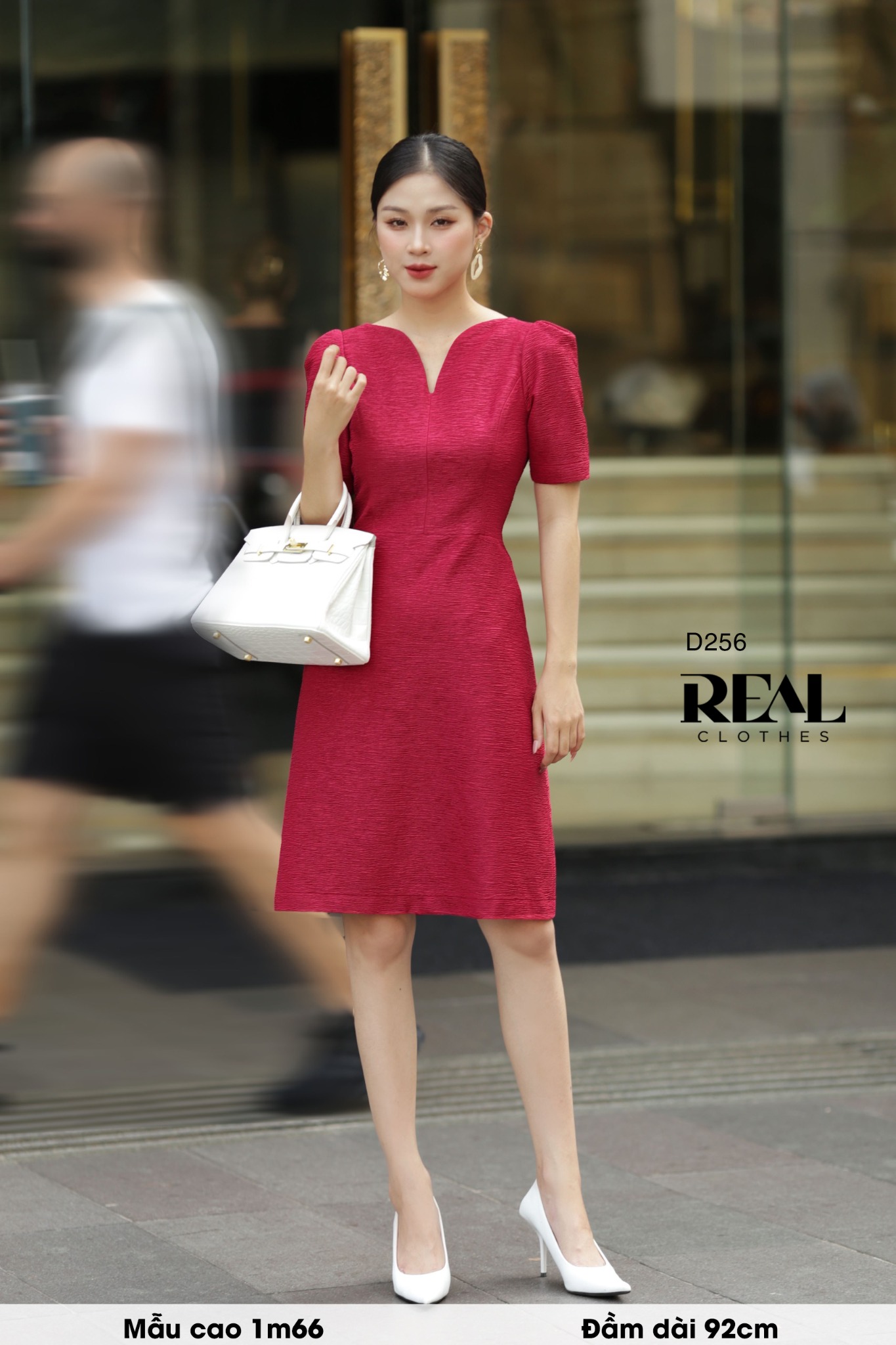 Đầm vivian đỏ