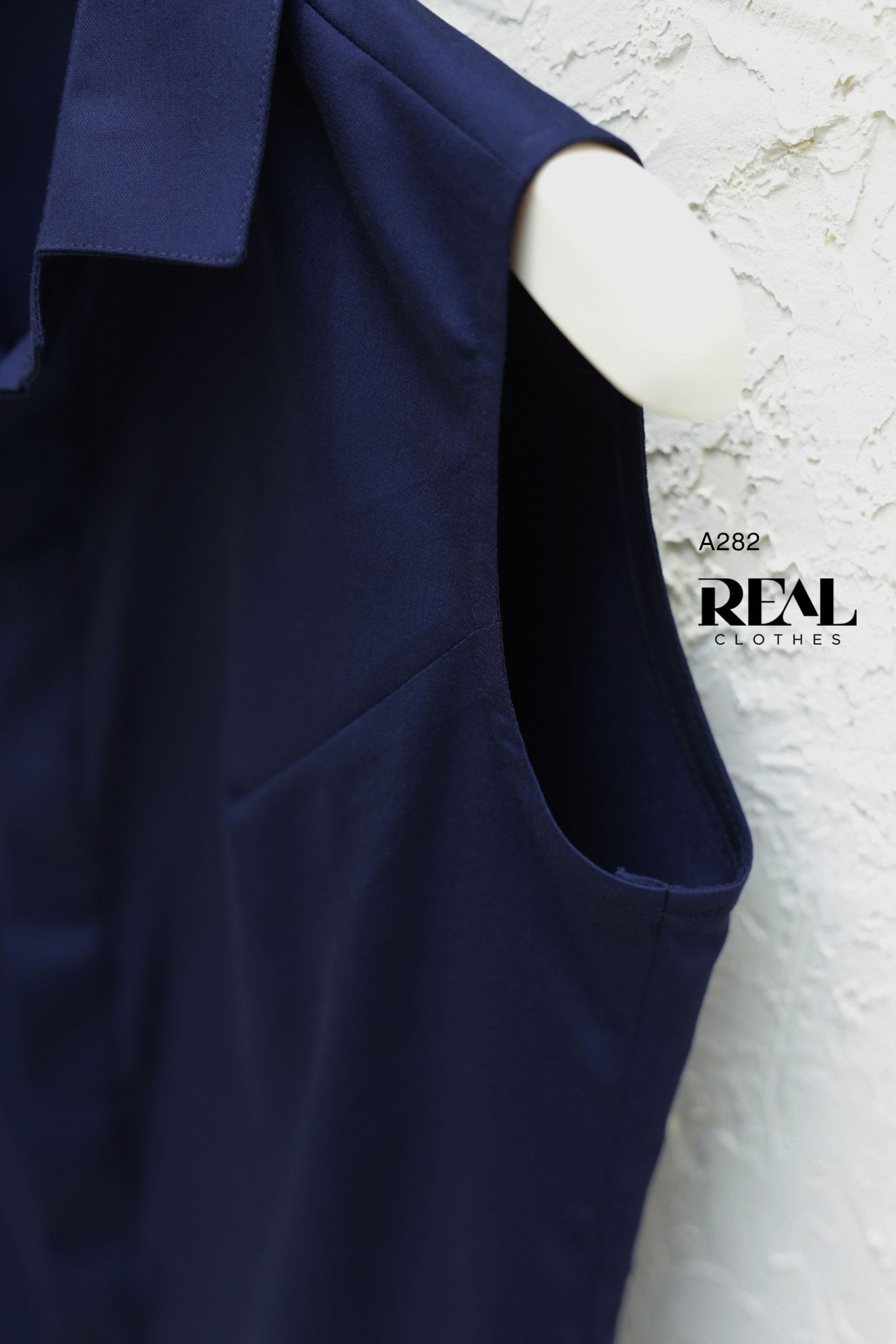 Sơ mi navy không tay