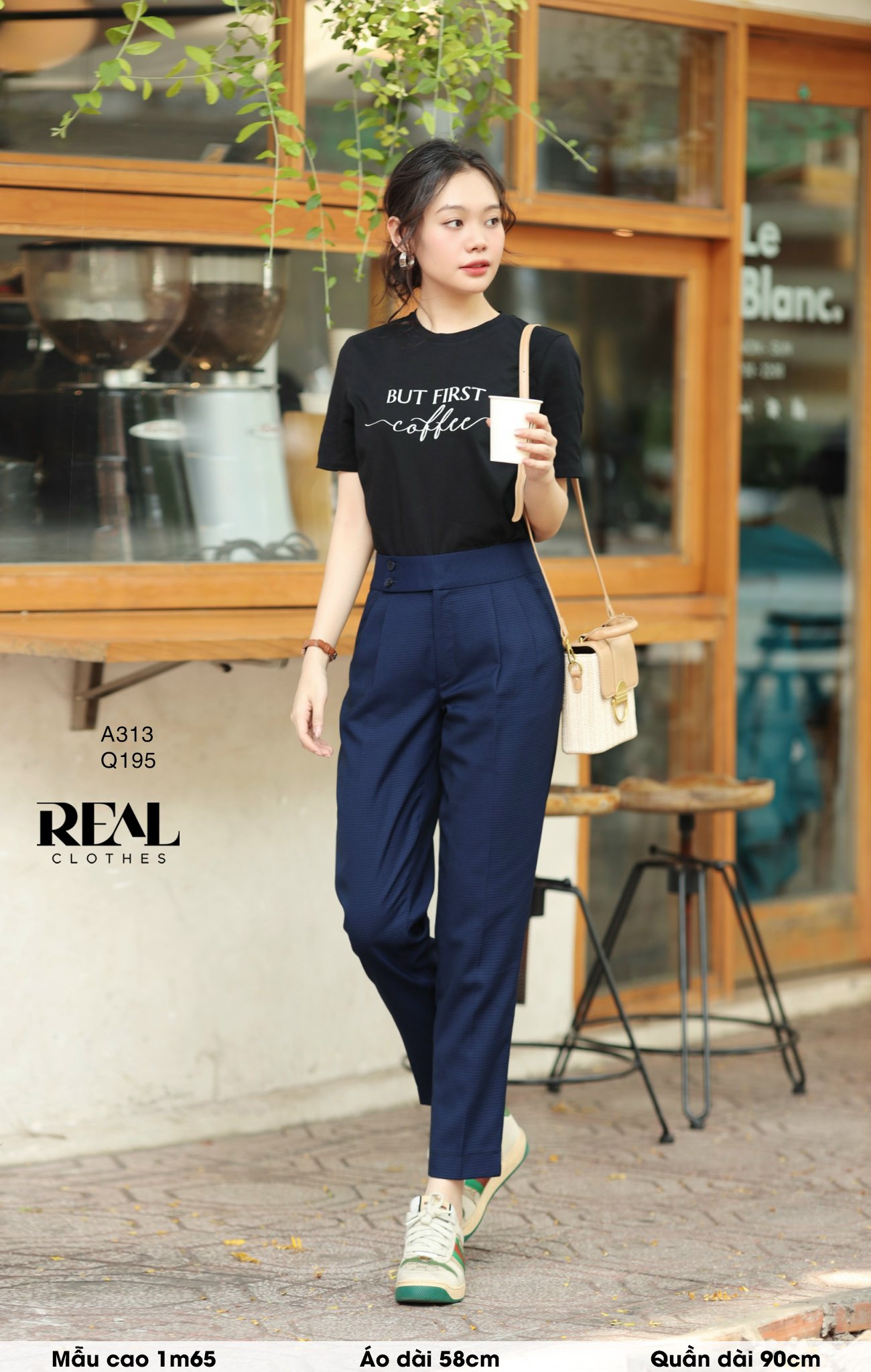 Quần Sakura ô vuông xanh SALE