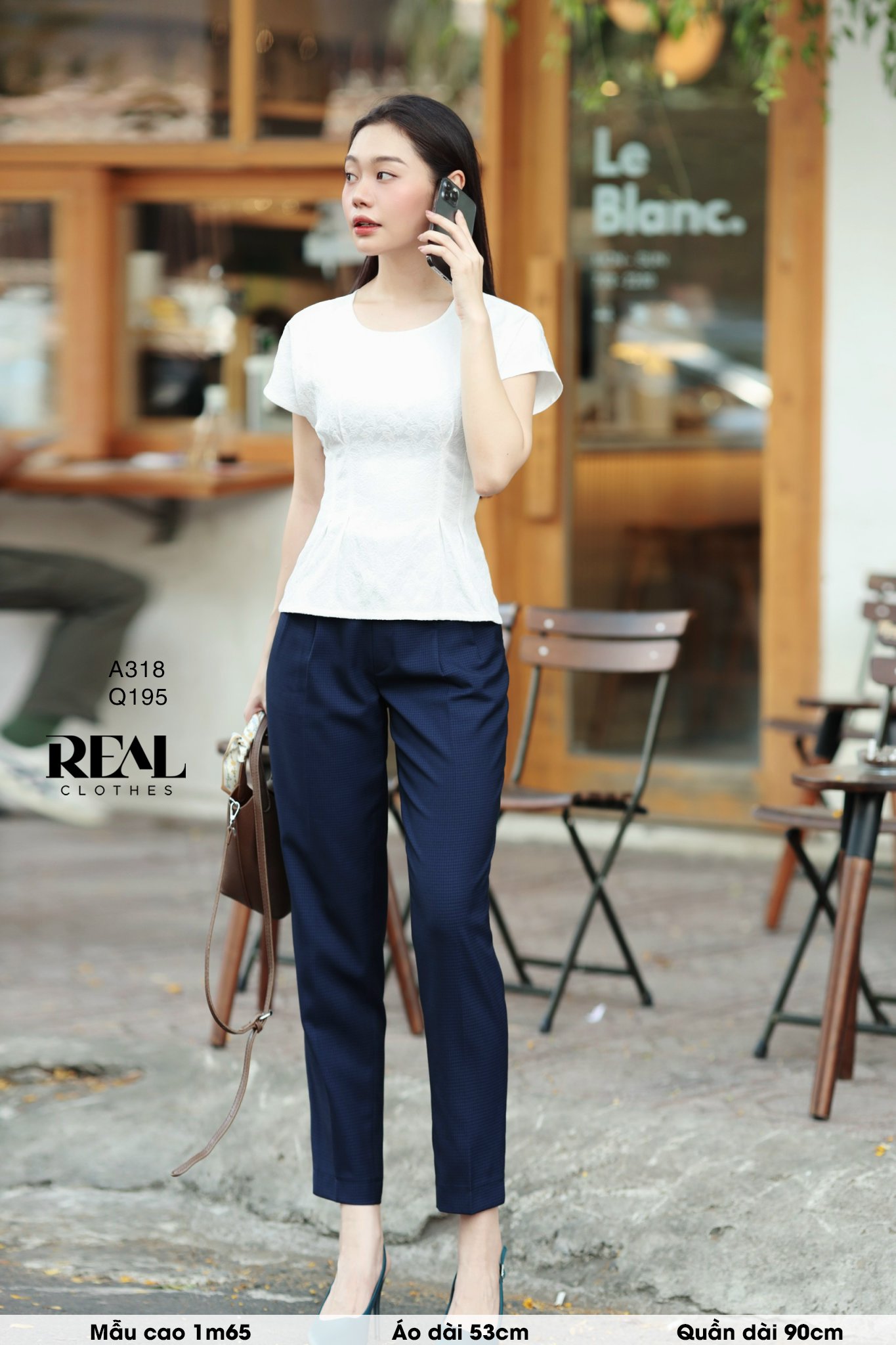 Quần Sakura ô vuông xanh SALE