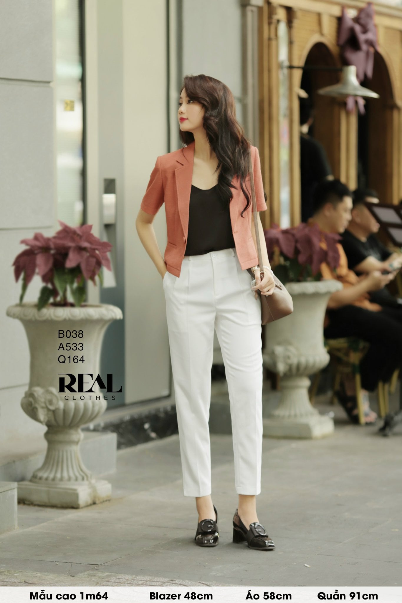 Quần lưng cao cindy trắng SALE