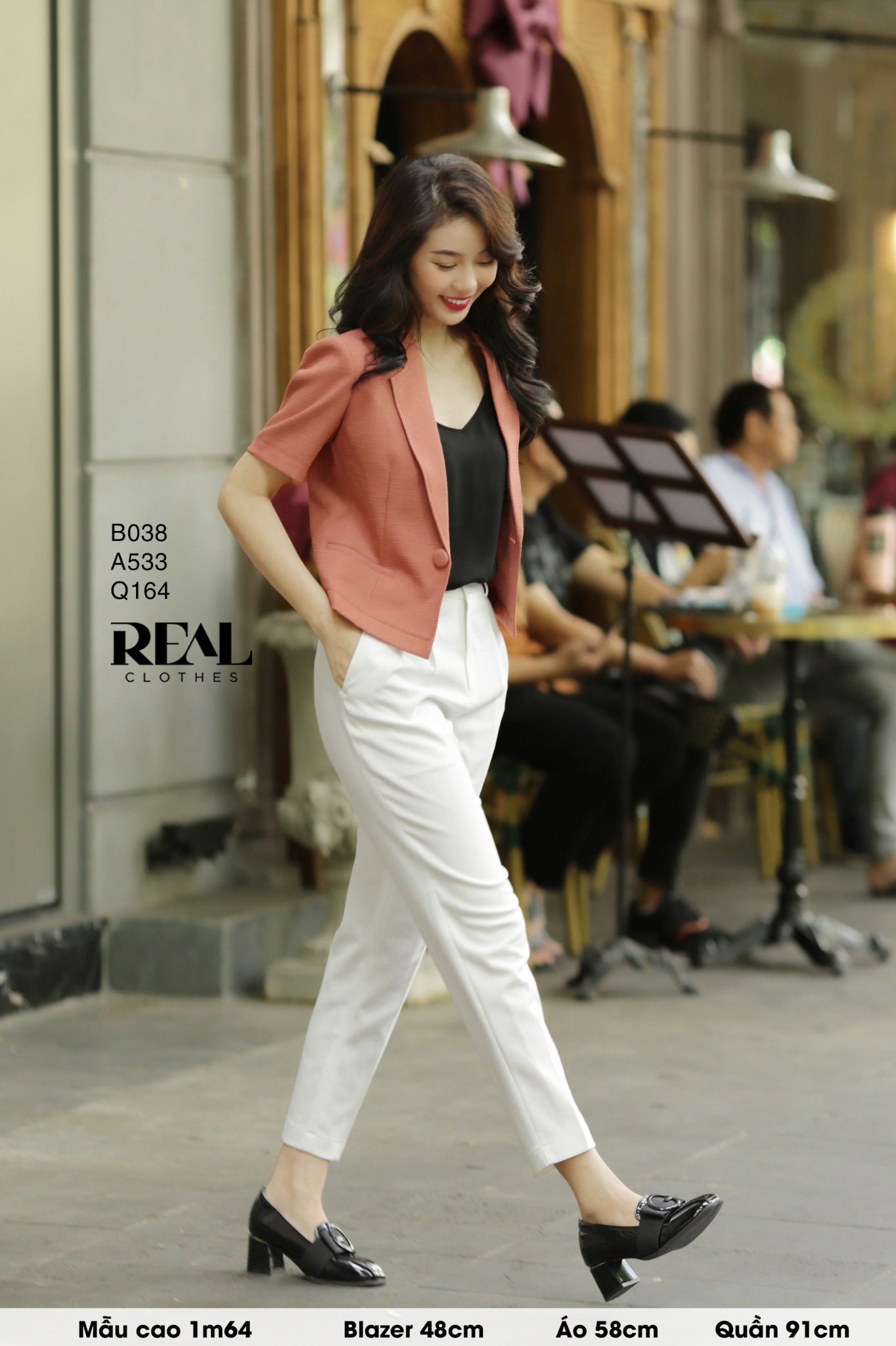 Quần lưng cao cindy trắng SALE