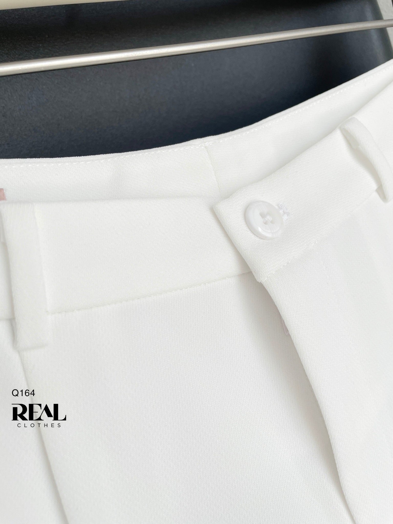 Quần lưng cao cindy trắng SALE