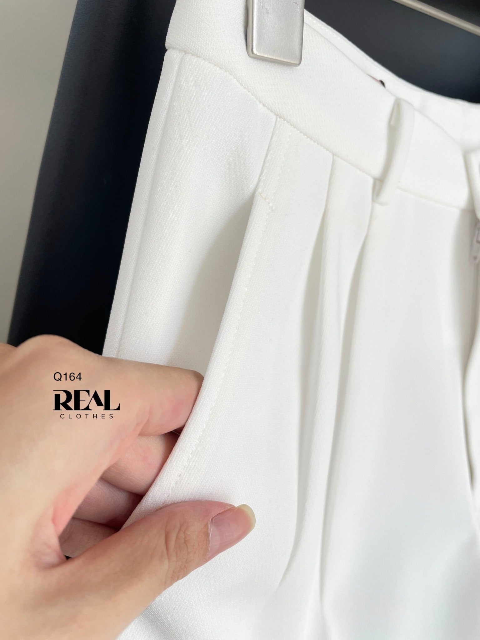 Quần lưng cao cindy trắng SALE