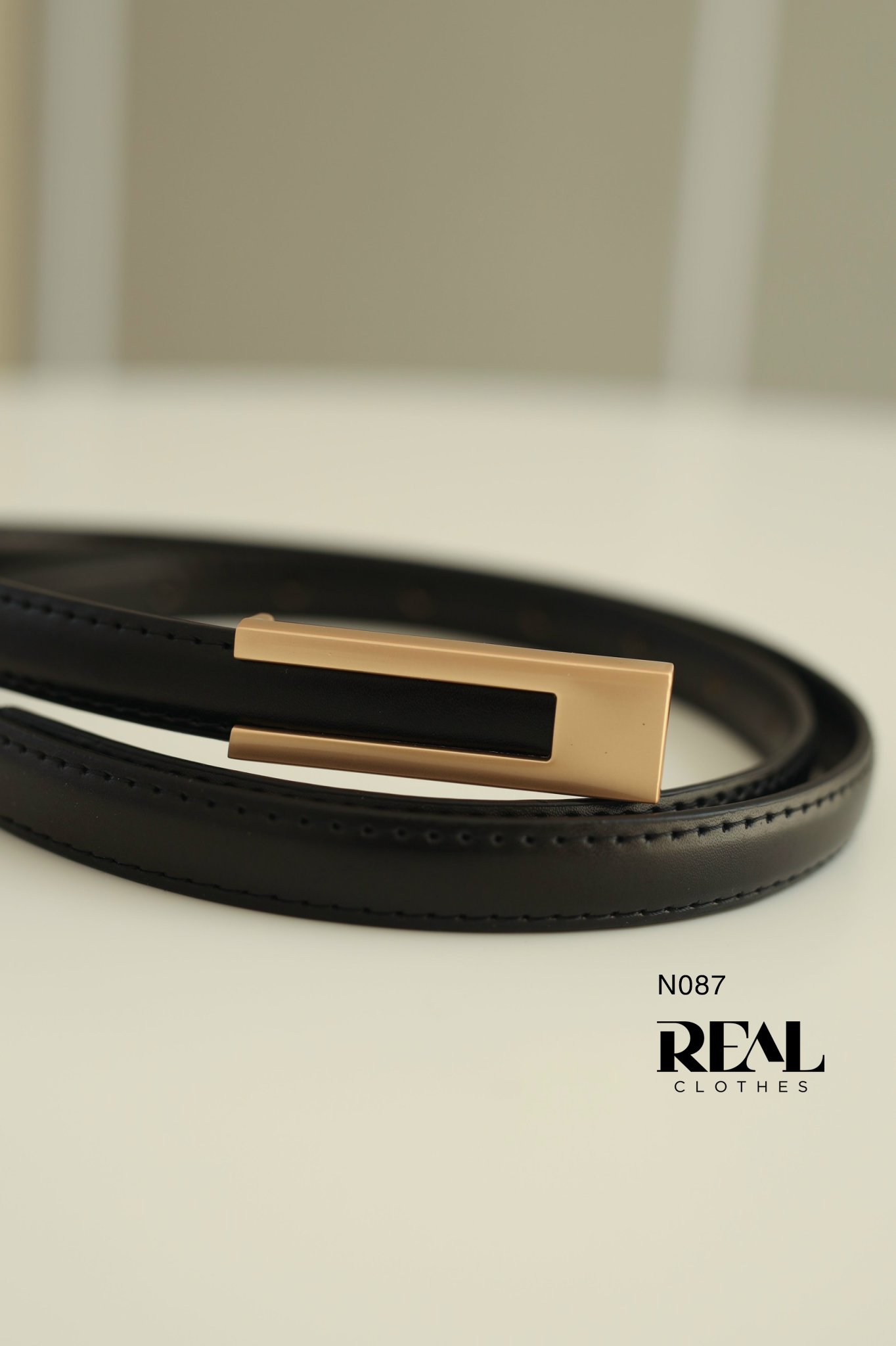 Nịt chữ U đen/nâu