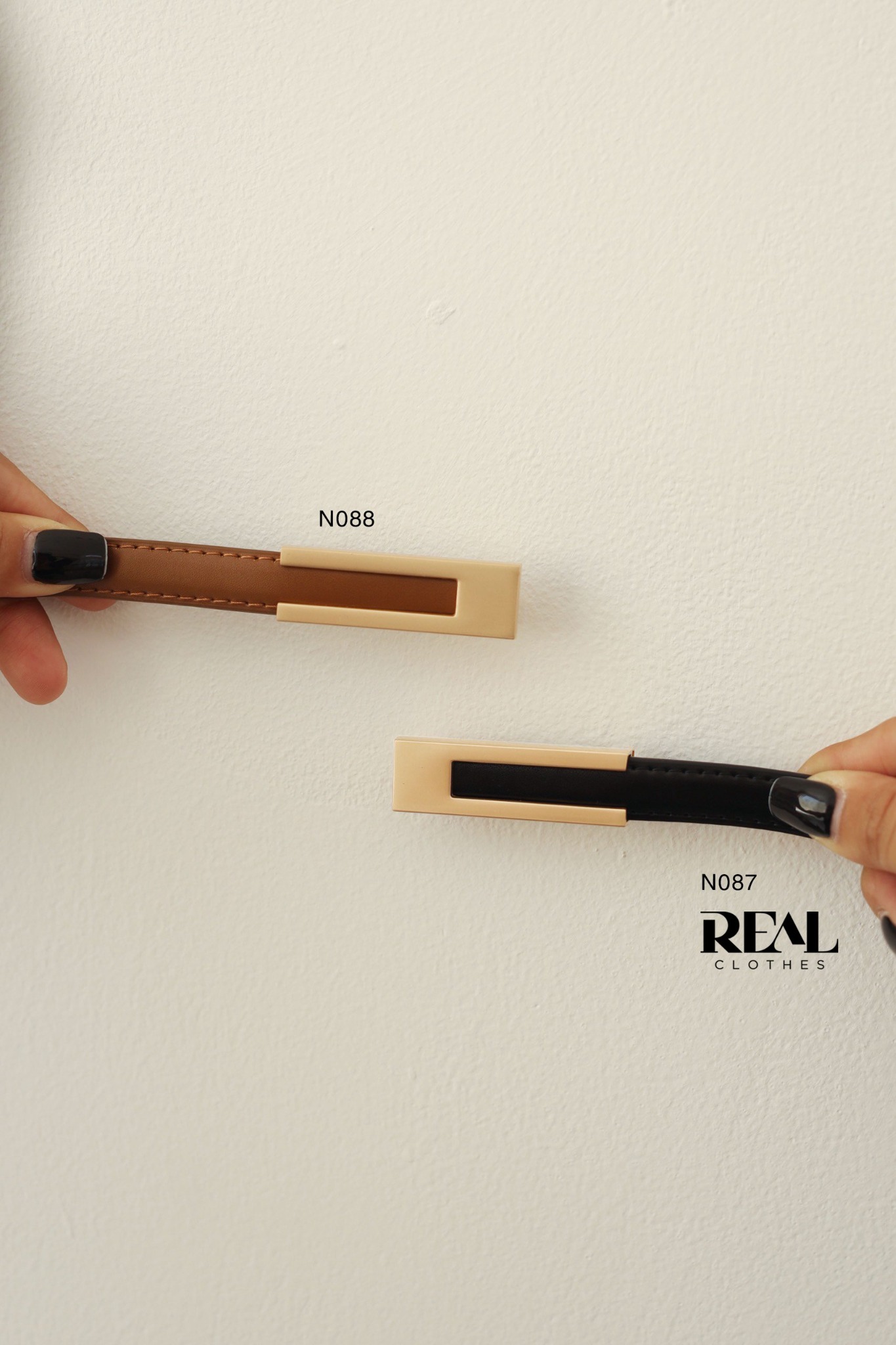 Nịt chữ U đen/nâu