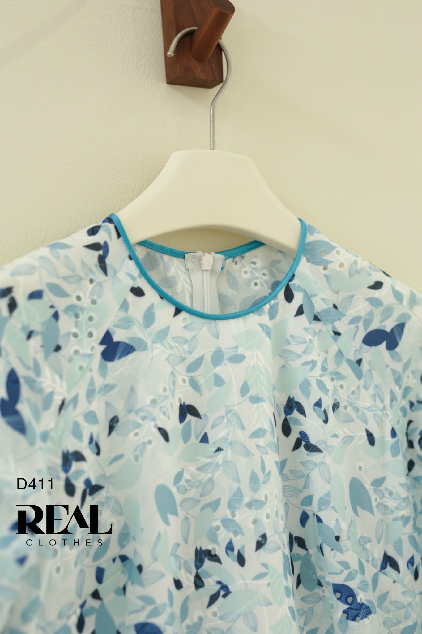 Áo dài cách tân thanh mai blue LÓT SALE