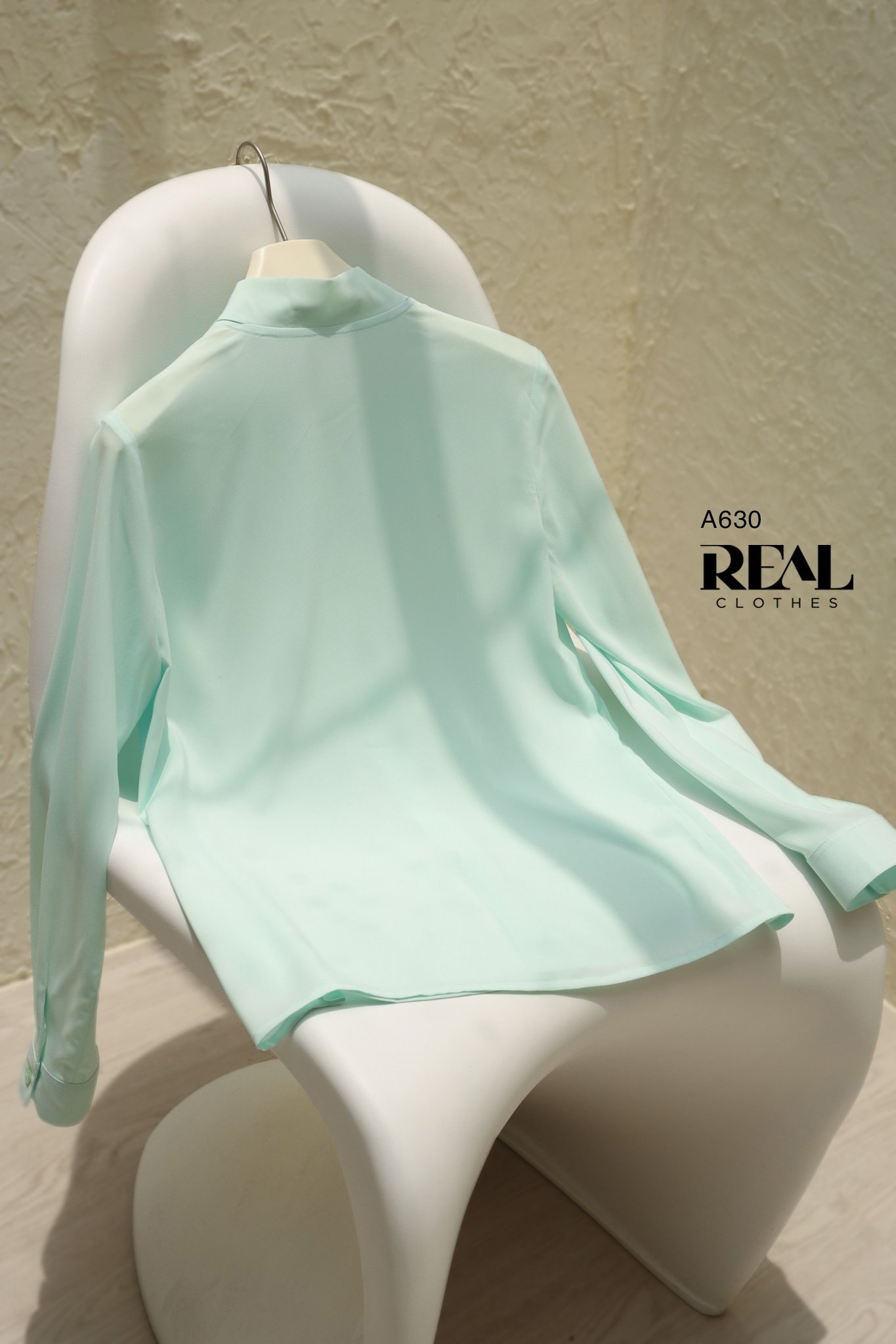 Áo cà vạt mint SALE - size S