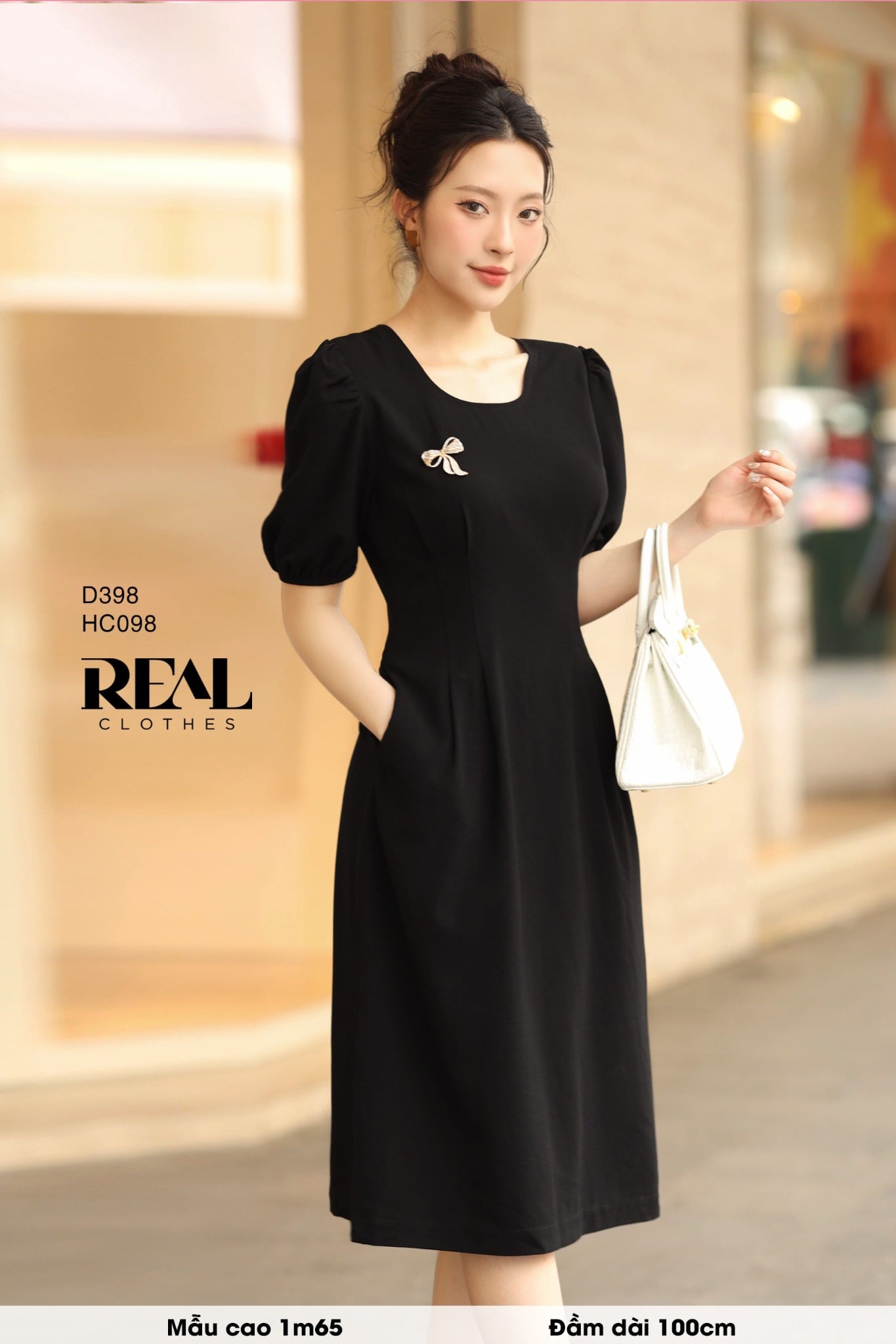 Đầm Macy đen SALE