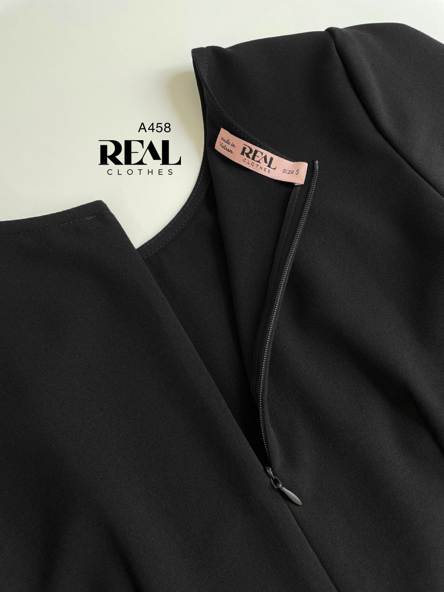 Áo peplum thun đen SALE