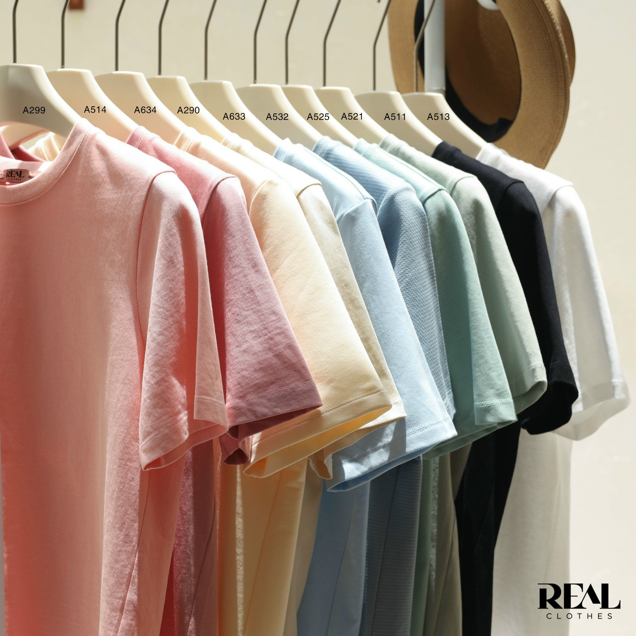 Áo thun cotton bạc hà SALE